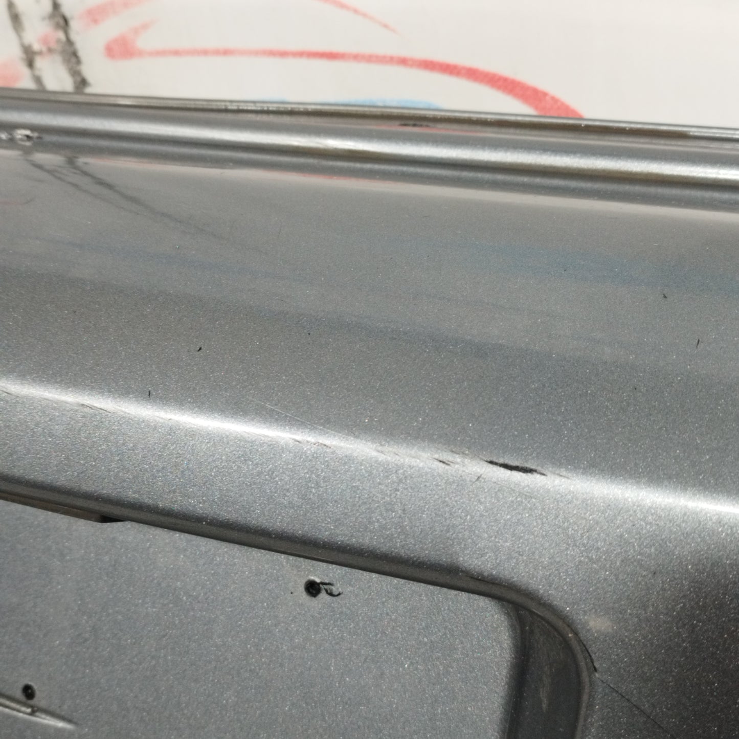 Rear bumper center gray Smart ForFour 2005 ecoAC10395