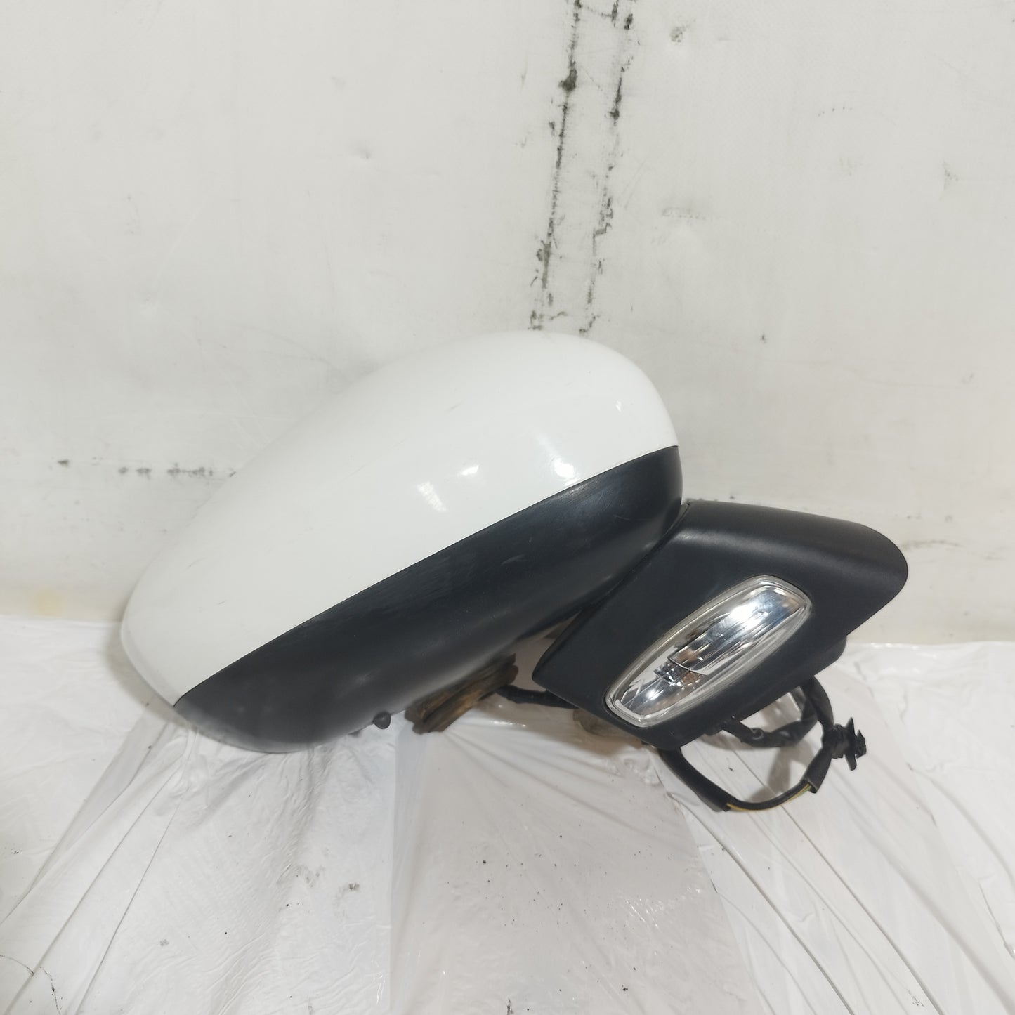 Specchietto elettrico anteriore dx bianco Citroen C3 II 2009-2016 7 fili ecoAC16030