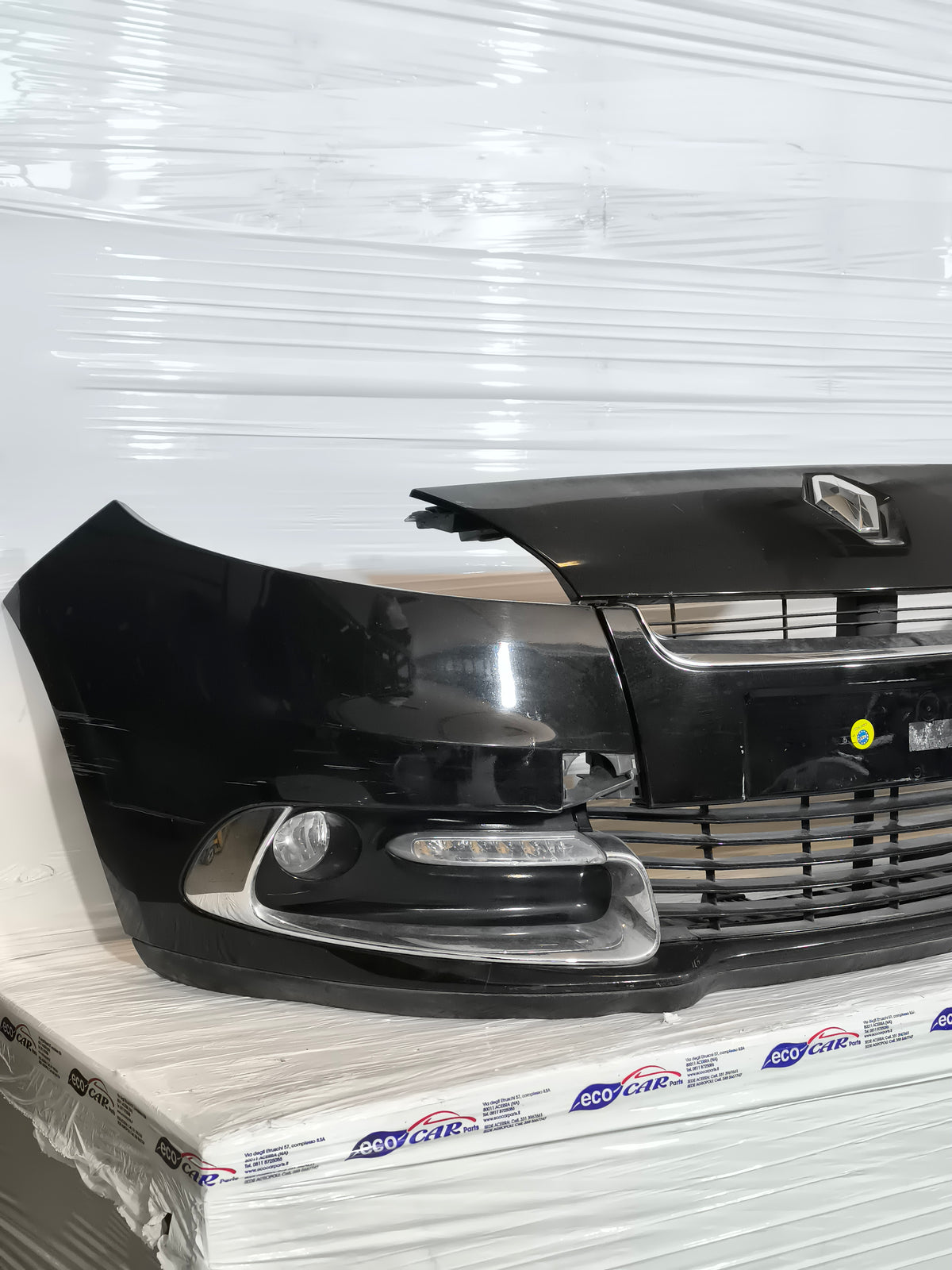 Paraurti anteriore nero Renault Scenic III anno 2013-2016 Restyling ecoAG9819