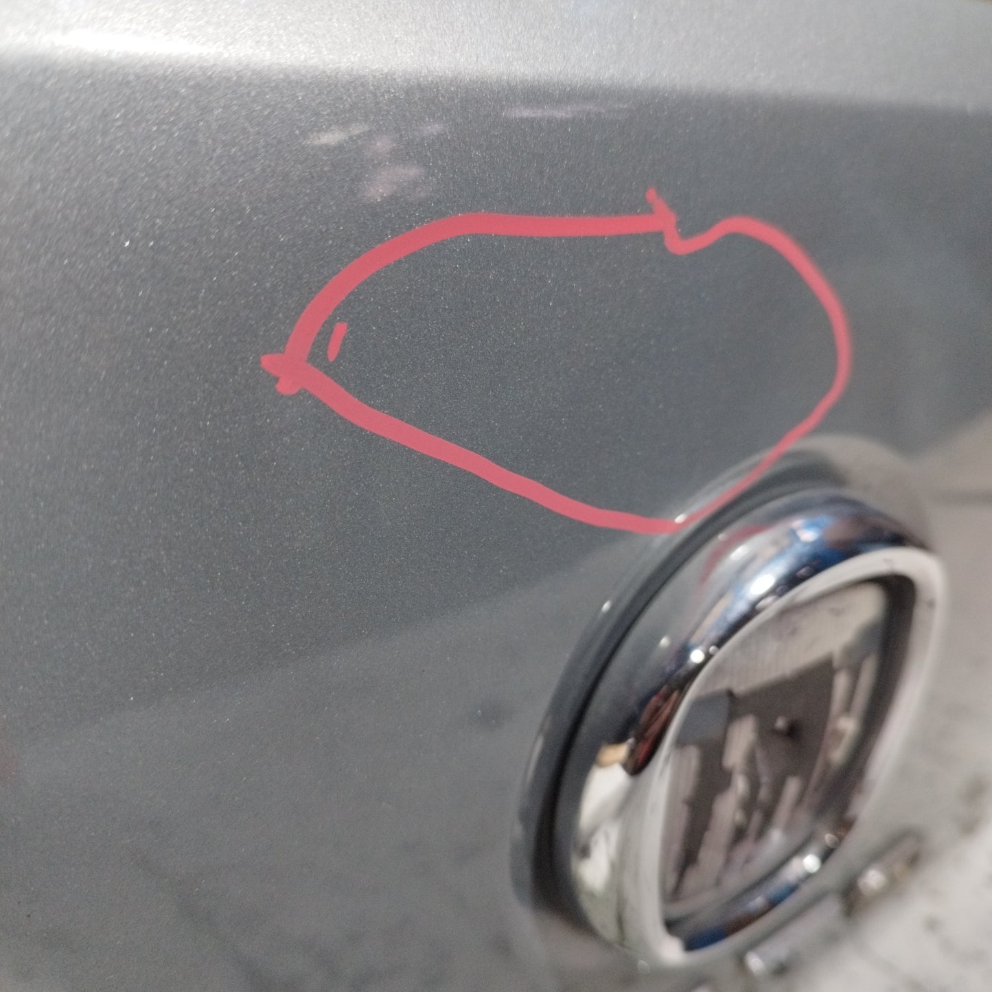 Portellone posteriore grigio Fiat Punto Evo 2012 ecoAC9120