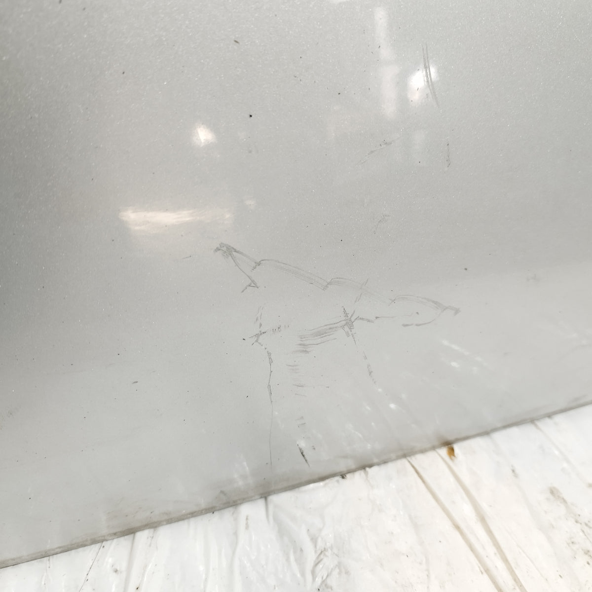 Sportello anteriore sx grigio Peugeot Partner II 2008-2018 ecoAC17174