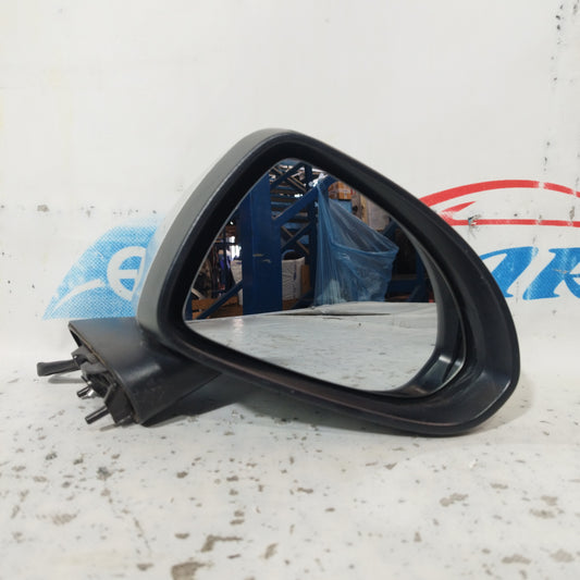 Elektrisch verstellbarer Außenspiegel vorne rechts, grau, Opel Corsa E 2016, 3-adrig, ecoAC10183