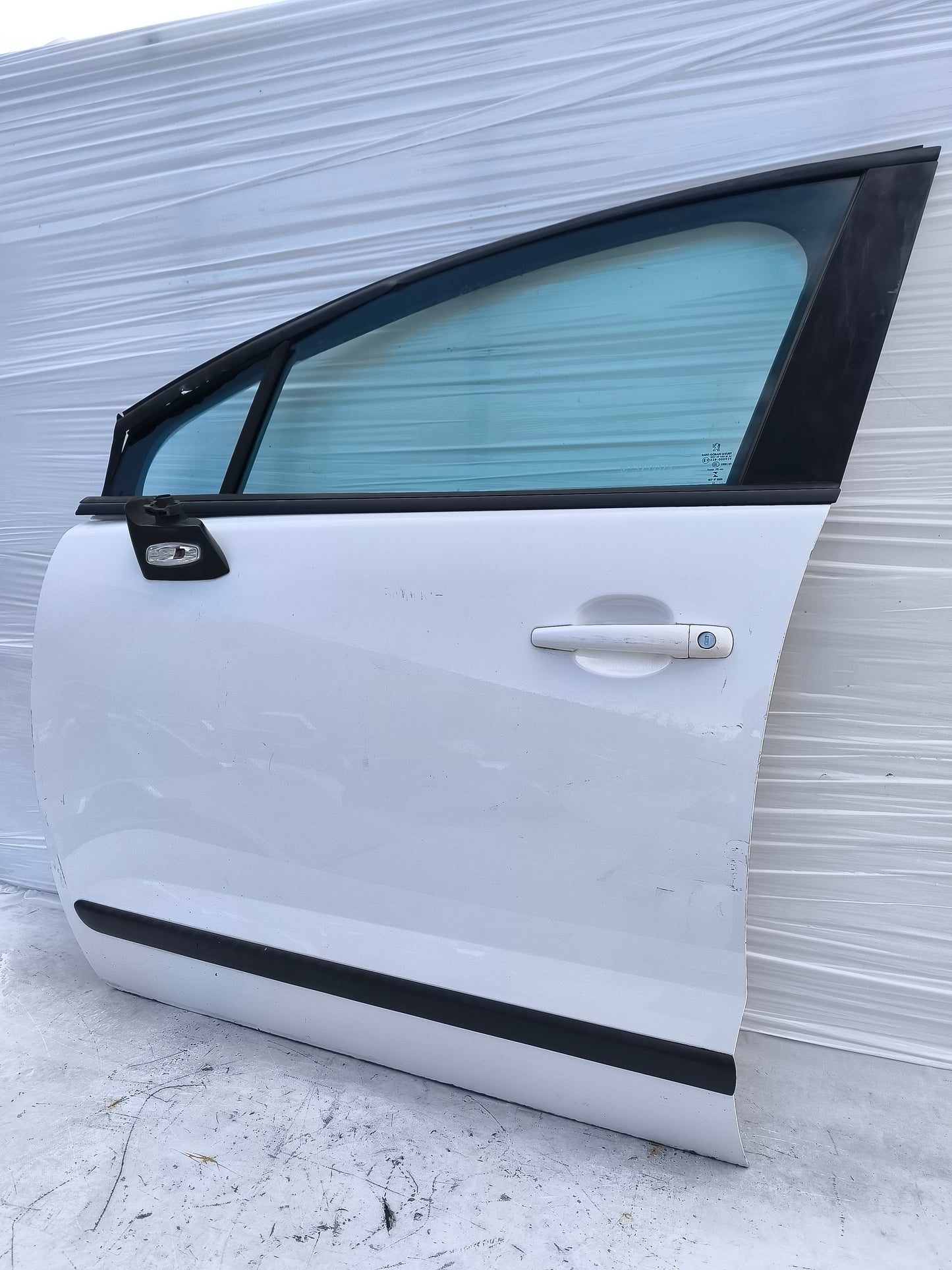 Sportello anteriore bianco sx Peugeot 5008 anno 2009-2016 ecoAG7965