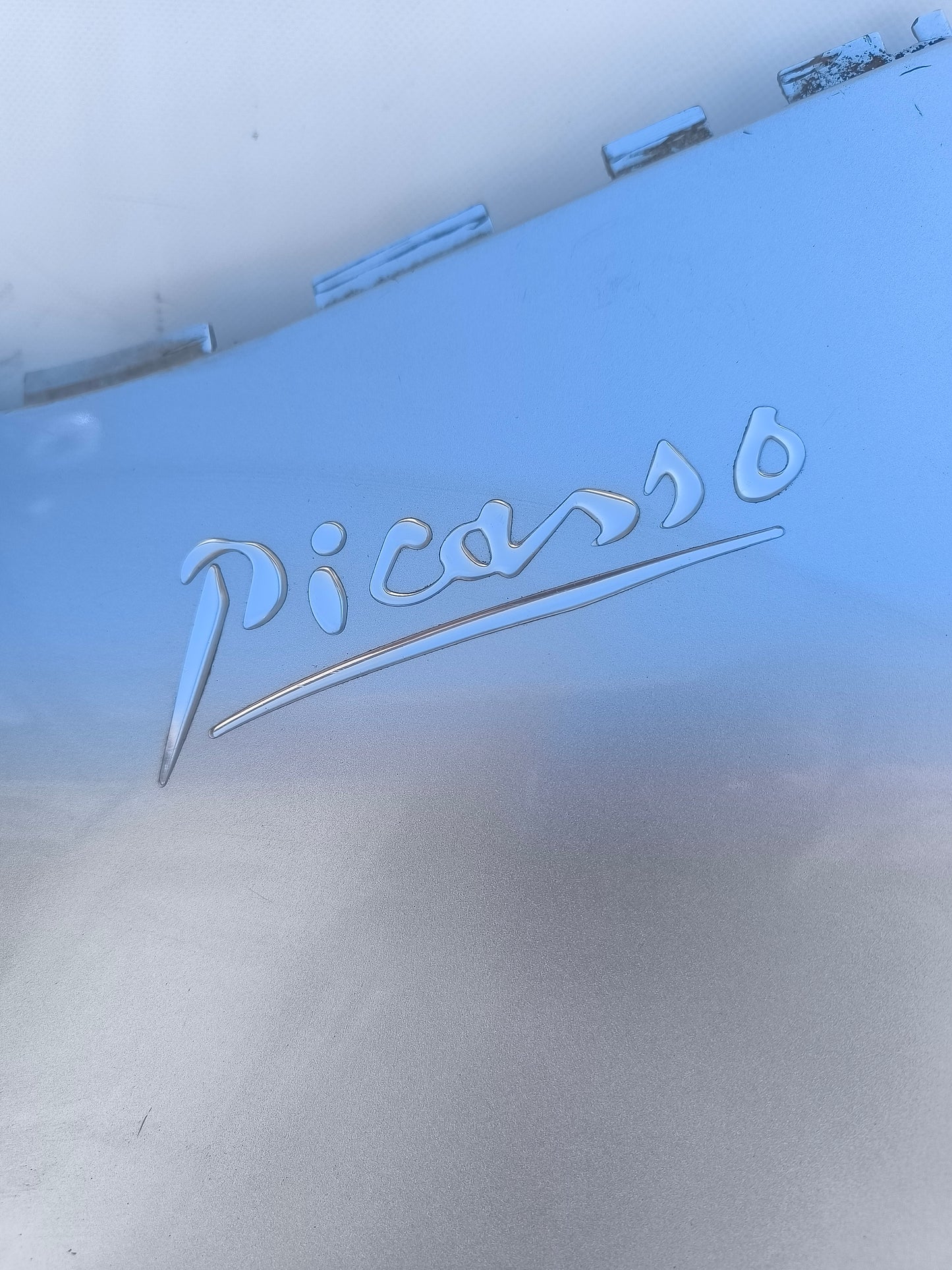 Parafango sx grigio argento Citroën C4 Picasso anno 2007 ecoAG7229