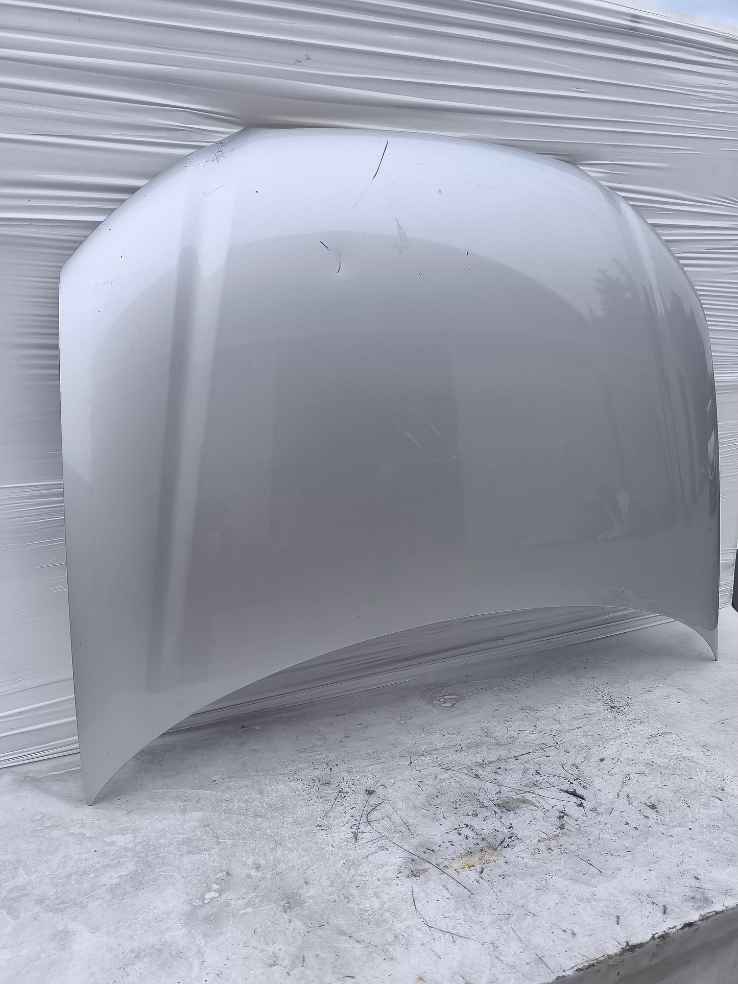 Cofano Audi A3 8P1 3p anno 2008-2012 Restyling grigio argento ecoAG8236