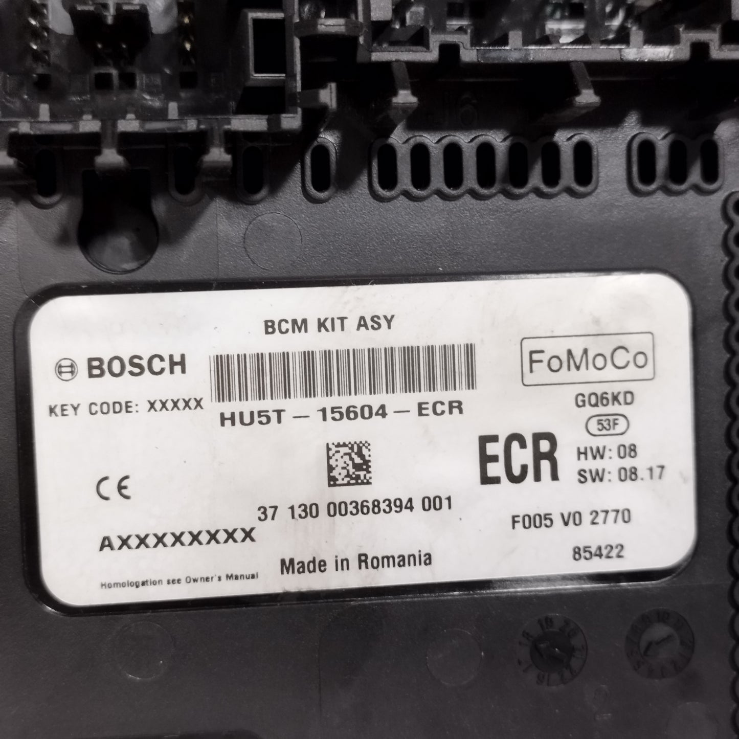 Kit Accensione completo Ford EcoSport 1.0 TB Ecoboost 2018-2021 Bosch cod: 0261S21713 ecoAC16217