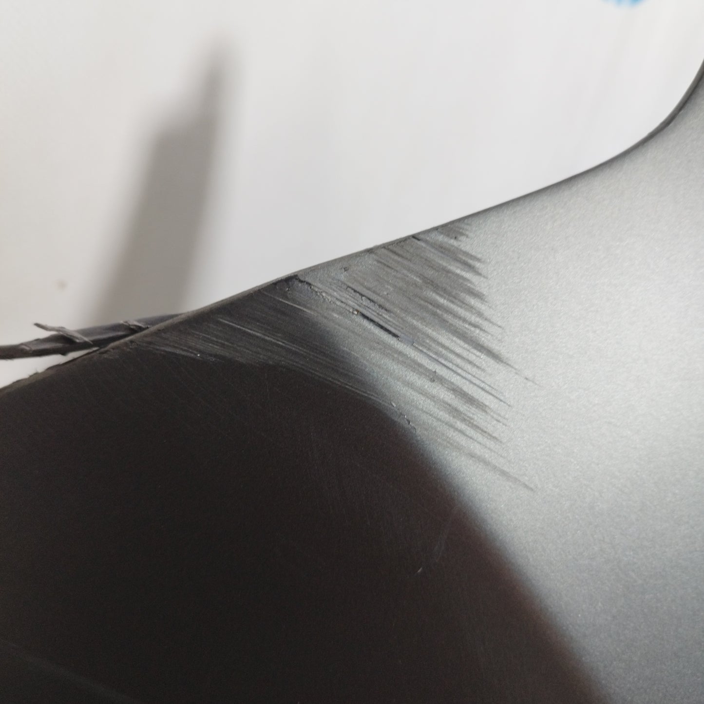 Heckstoßstange in Satingrau für Kia Soul 2008 ecoAC9364