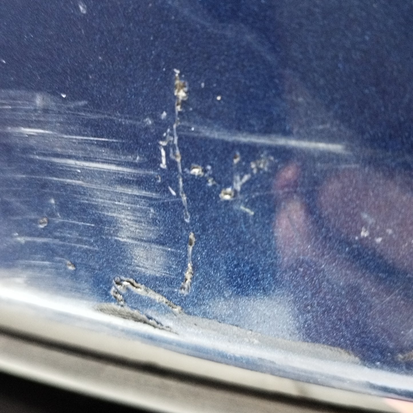 Dark blue front bumper Fiat Punto 2005 ecoAC10803