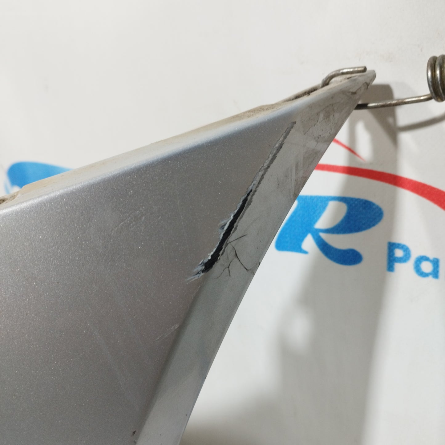 Rear bumper silver grey Fiat Punto 2005 5 Doors ecoAC11013