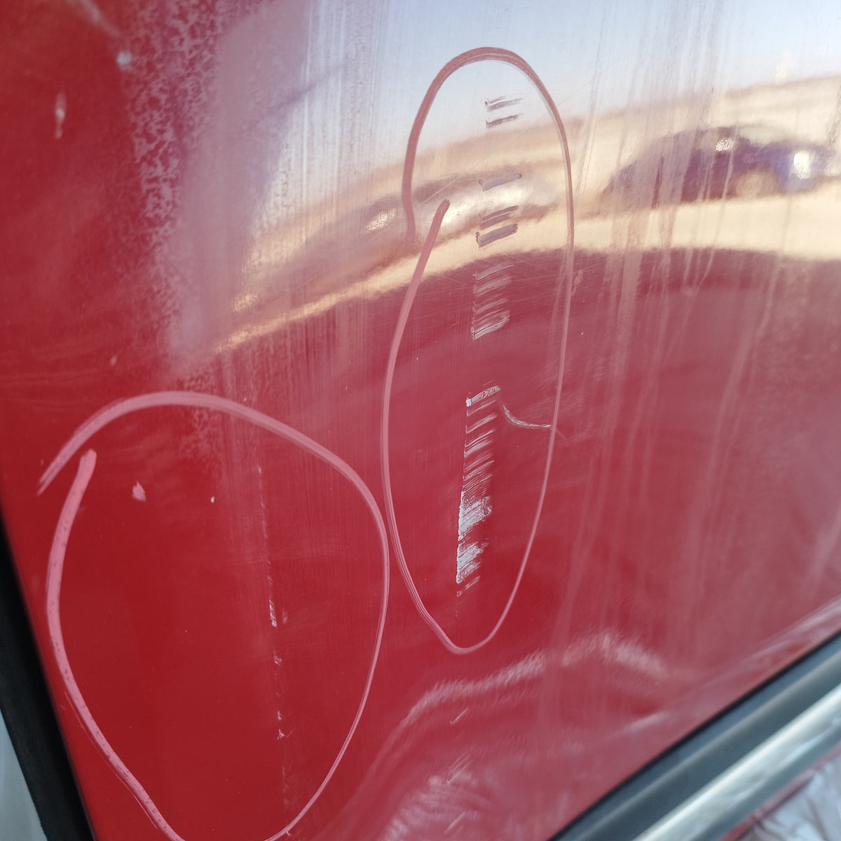Sportello anteriore sx rosso Fiat 500L 2013-2022 ecoAC17262