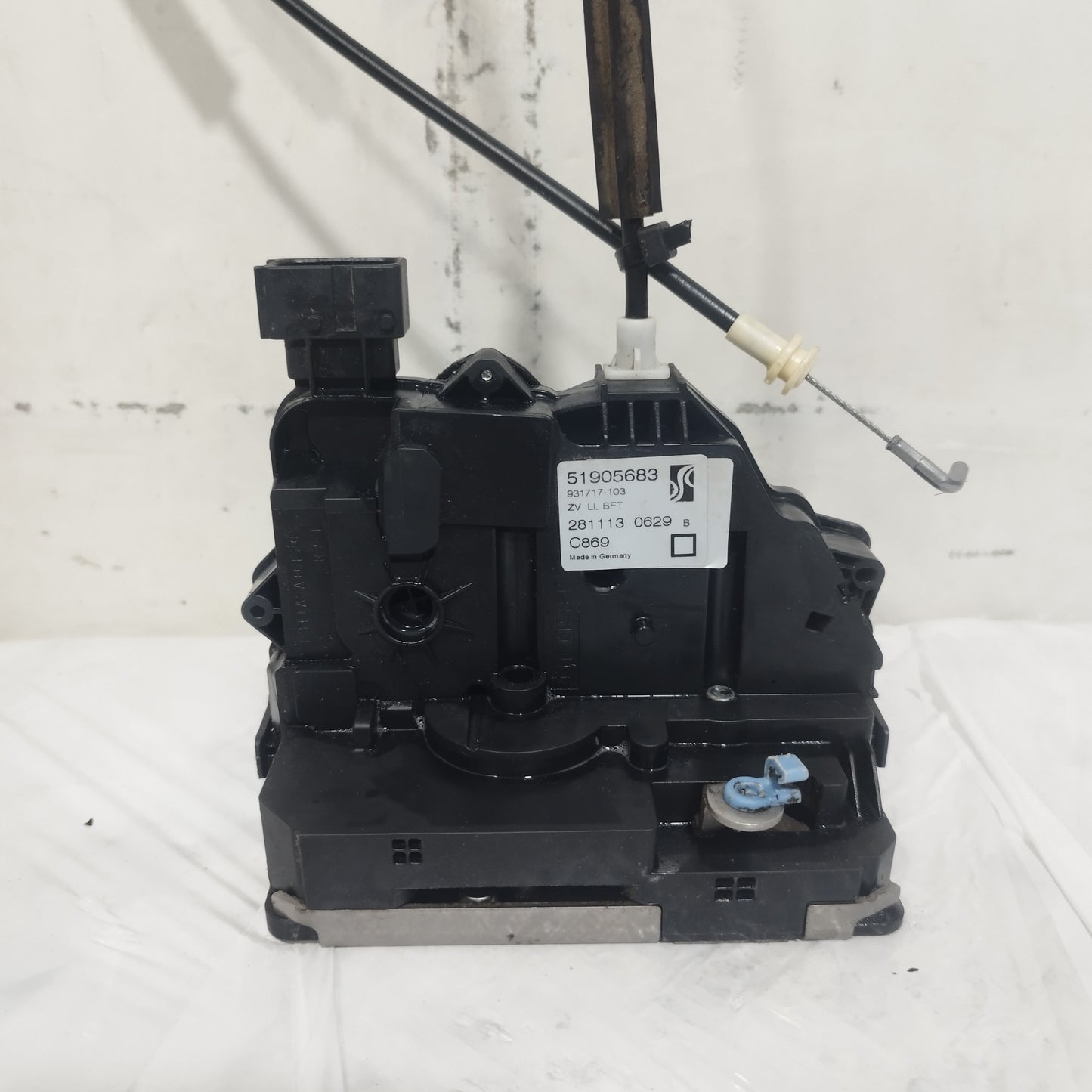 Serratura anteriore sx Fiat Punto Evo (199) 2005-2018 3 porte 6 pin cod: 51905683 ecoAC16479