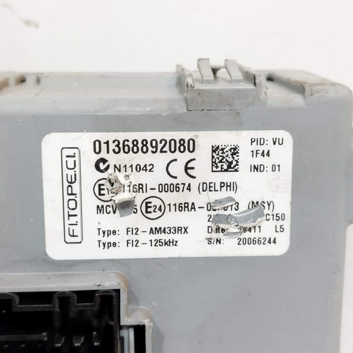 Kit accensione Fiat Fiorino 1.3 Mtj 2012 Cod: 51908949 ecoAC13680