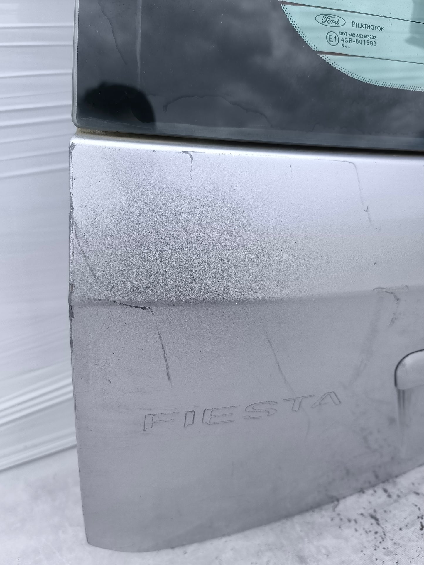 Portellone grigio argento Ford Fiesta (MK5)  anno 2003-2008 5 porte ecoAG8350