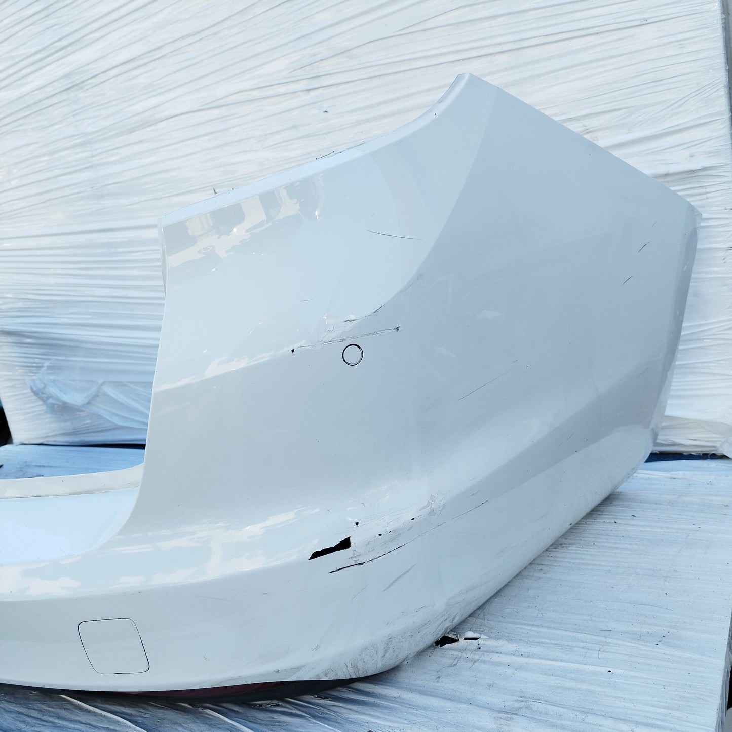 Paraurti posteriore bianco Opel Astra K 2015-2021 ecoDM151