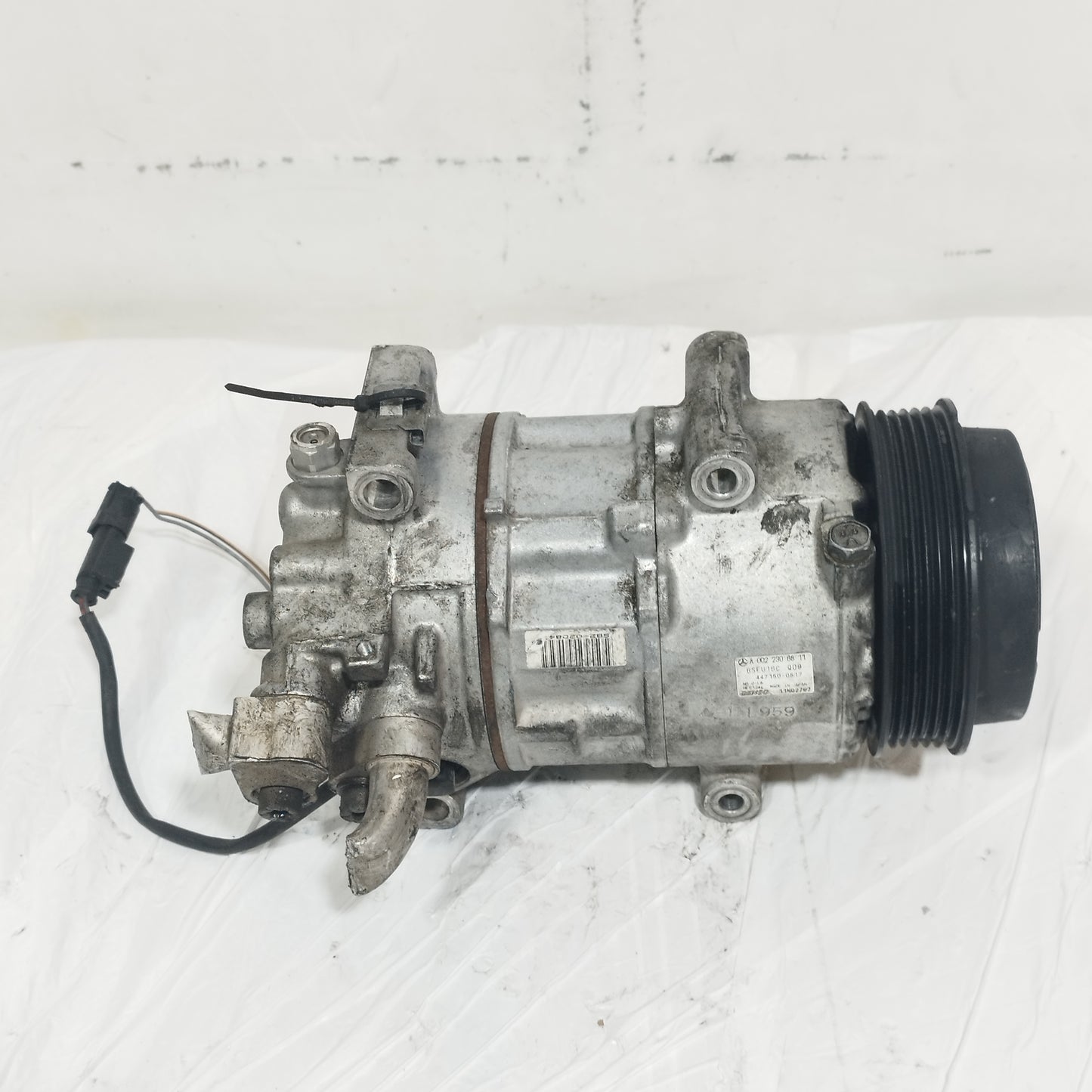 Compressore aria condizionata Mercedes Classe A (W169) Classe B (W245) 1.5 B 2004-2012 2 pin cod: A0022306811 ecoAC15501