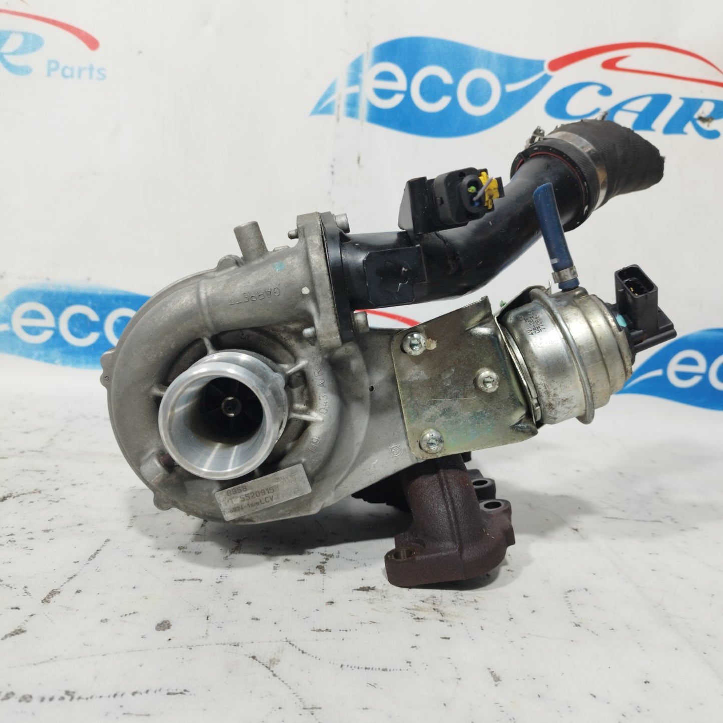 Turbine with exhaust manifold Fiat Bravo 1.6MTJ 120CV 2008 Cod: 55209153 ecoAC9532