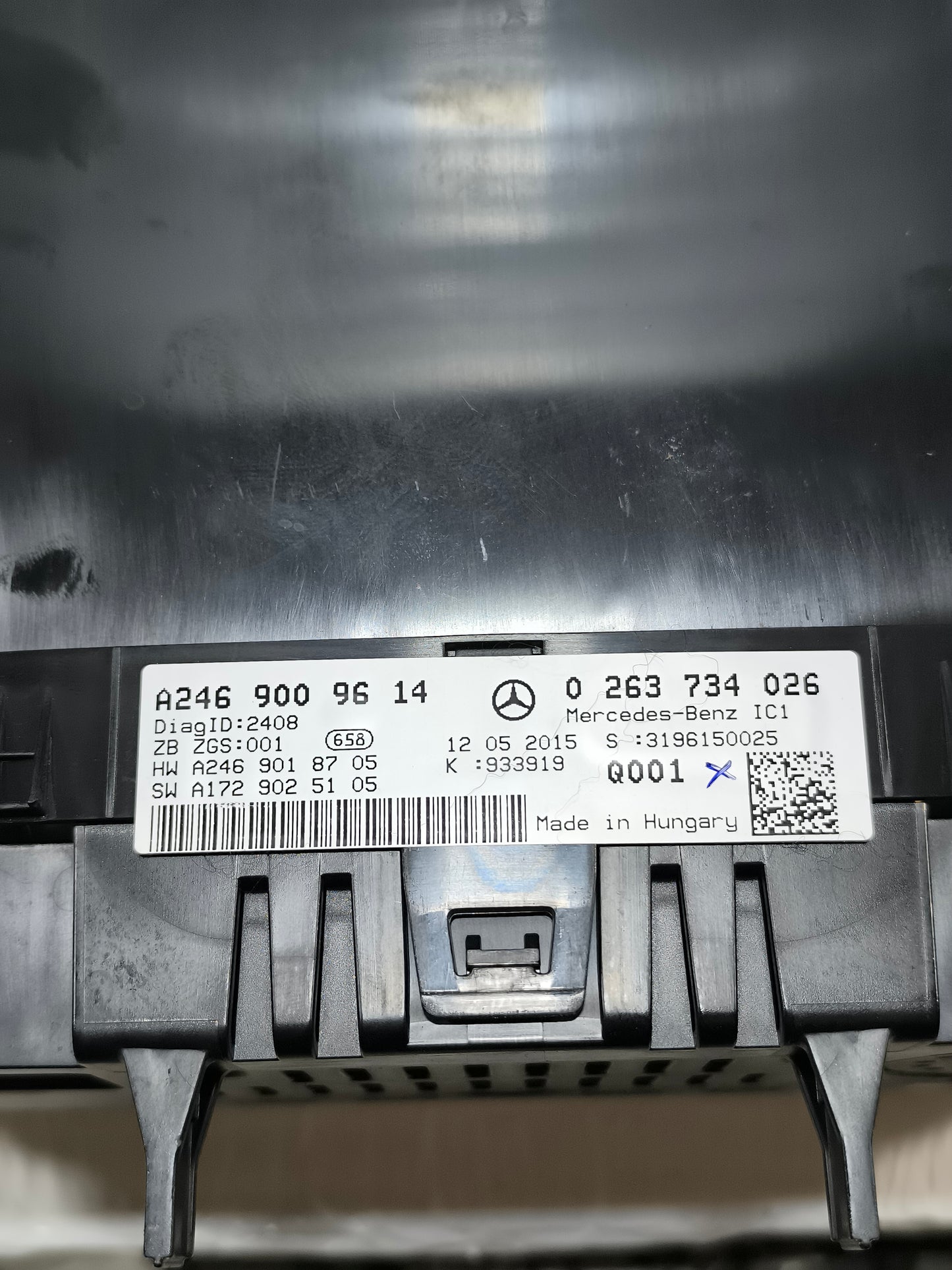 Kit Accensione Mercedes Classe B W246 1.5 CDI 2011-2018 cod: A6079002200 ecoAG8613