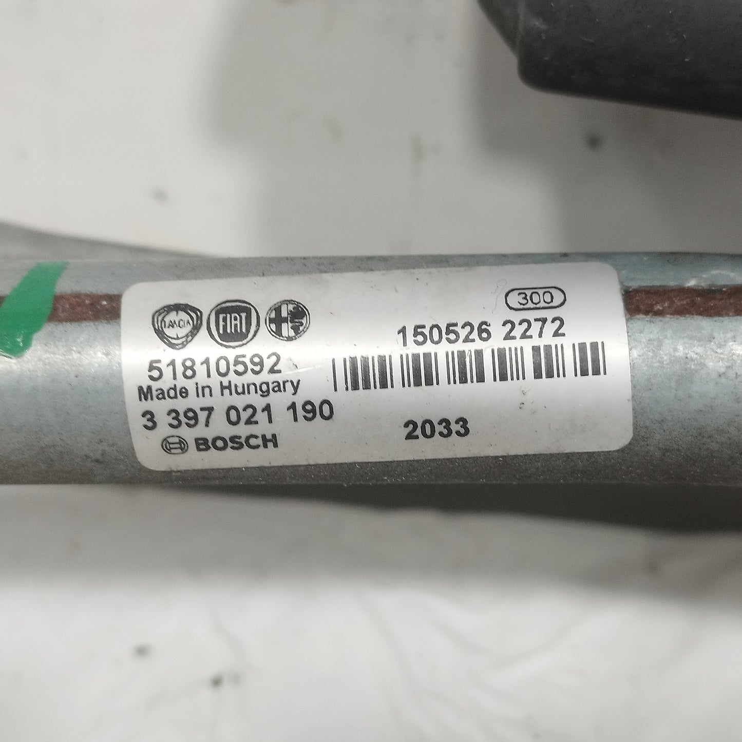 Motorino tergicristalli anteriore Fiat Doblo (263) 2010-2022 4 pin cod: 51810592 ecoAC15094