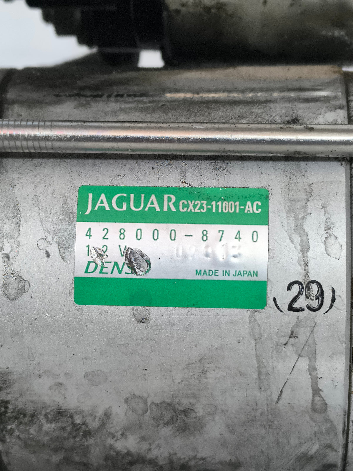 Motorino avviamento Jaguar XF (X250) 2.2 D 120 KW 2011-2015 cod:428000-8740 ecoAG9755 (13 denti)