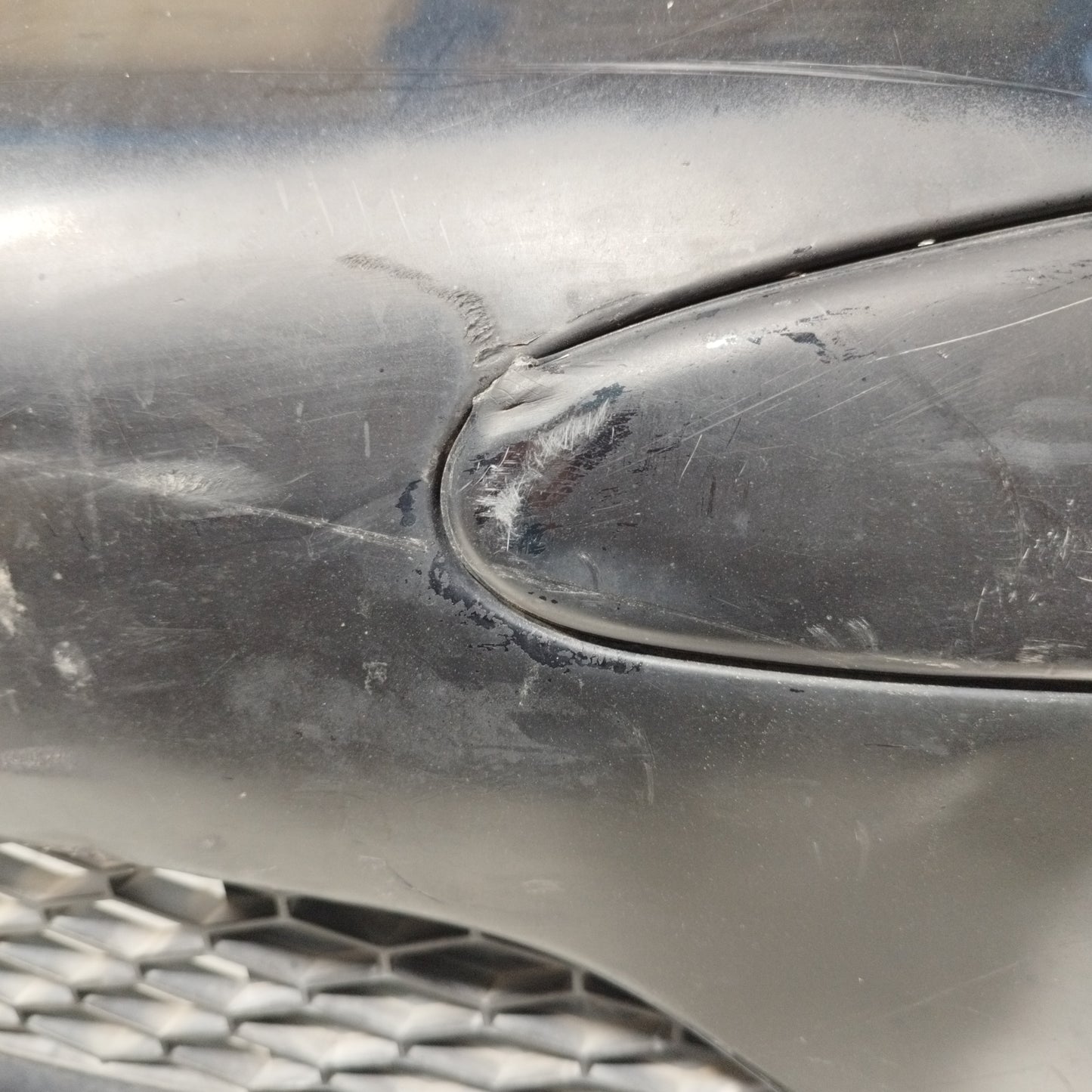 Black Front Bumper Toyota Aygo 2008 ecoAC8780