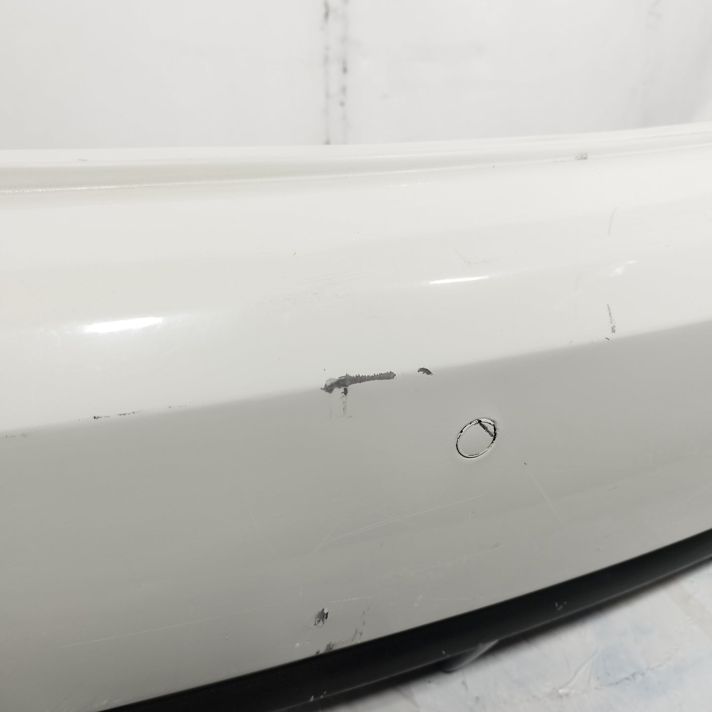 Paraurti posteriore Bianco Skoda Fabia 2012 ecoAC13939