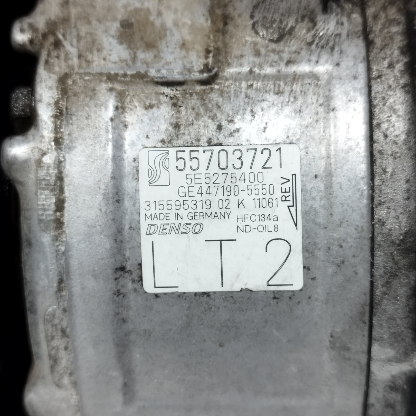 Compressore a / c Opel Corsa D 1.3 MTJ 2006-2014 DENSO cod: 55703721 ecoAC16202