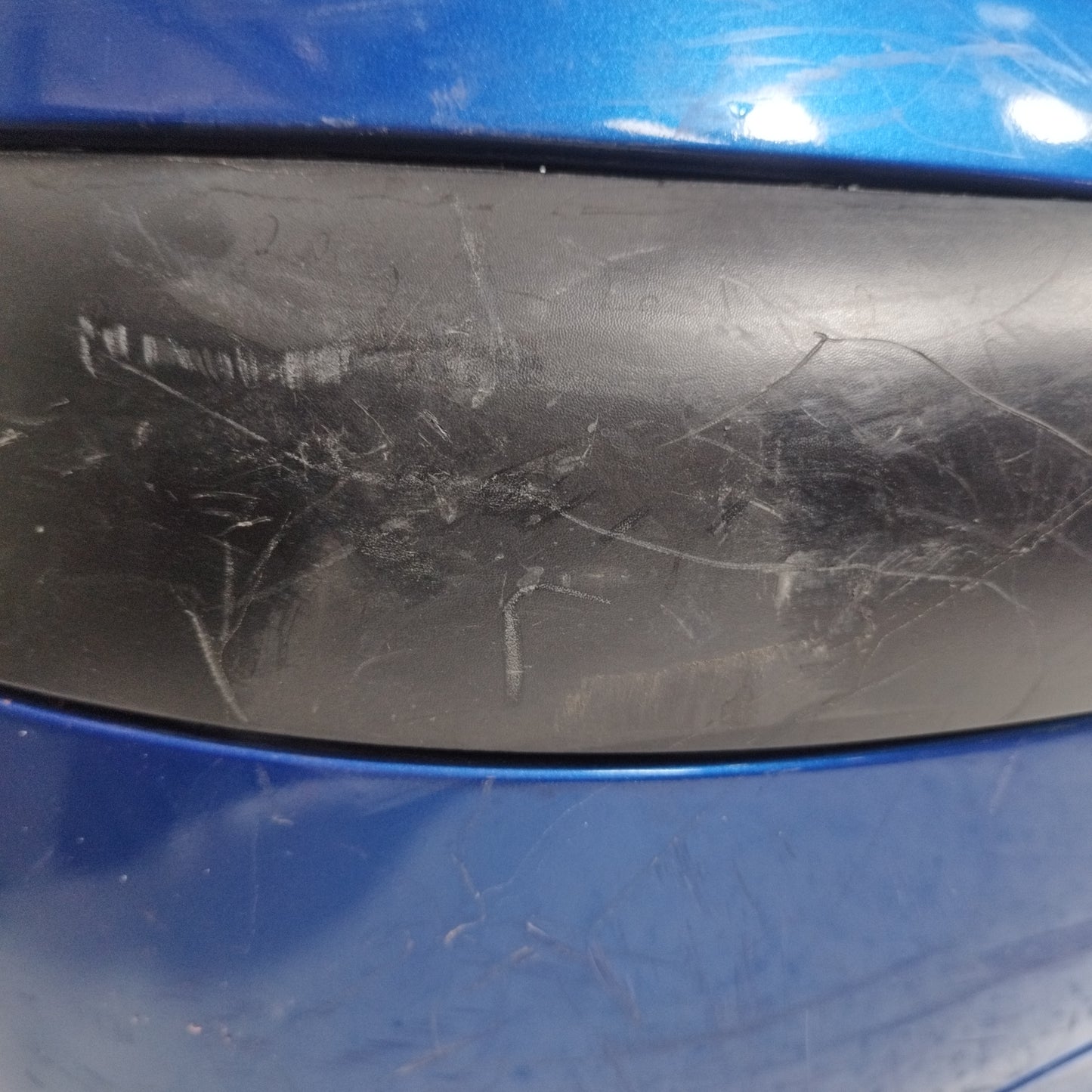 Electric Blue Rear Bumper Citroen C3 2004 ecoAC9570