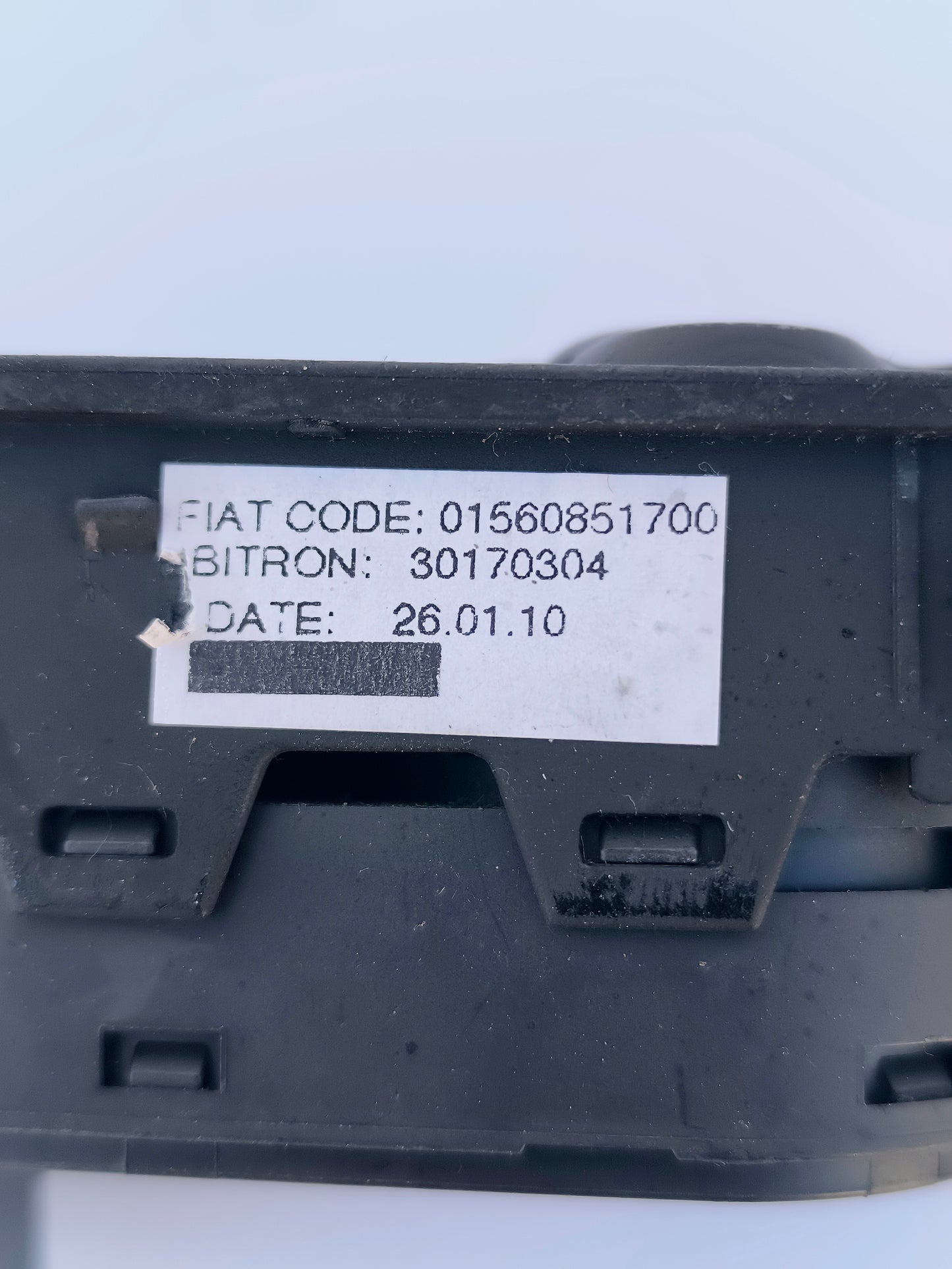 Left button panel Alfa Romeo Mito 2010 Cod. 01560851700 ecoAG6379