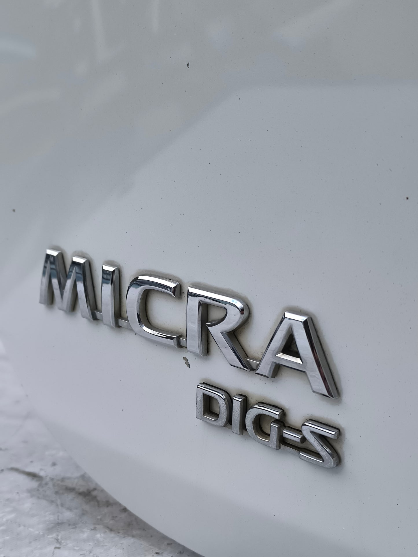 Portellone bianco Nissan Micra K13 2010-2014 ecoAG7993