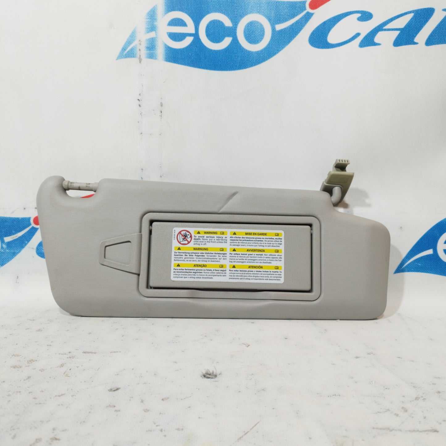 Aletta parasole dx grigia Mercedes Classe C 2009 ecoAC10088