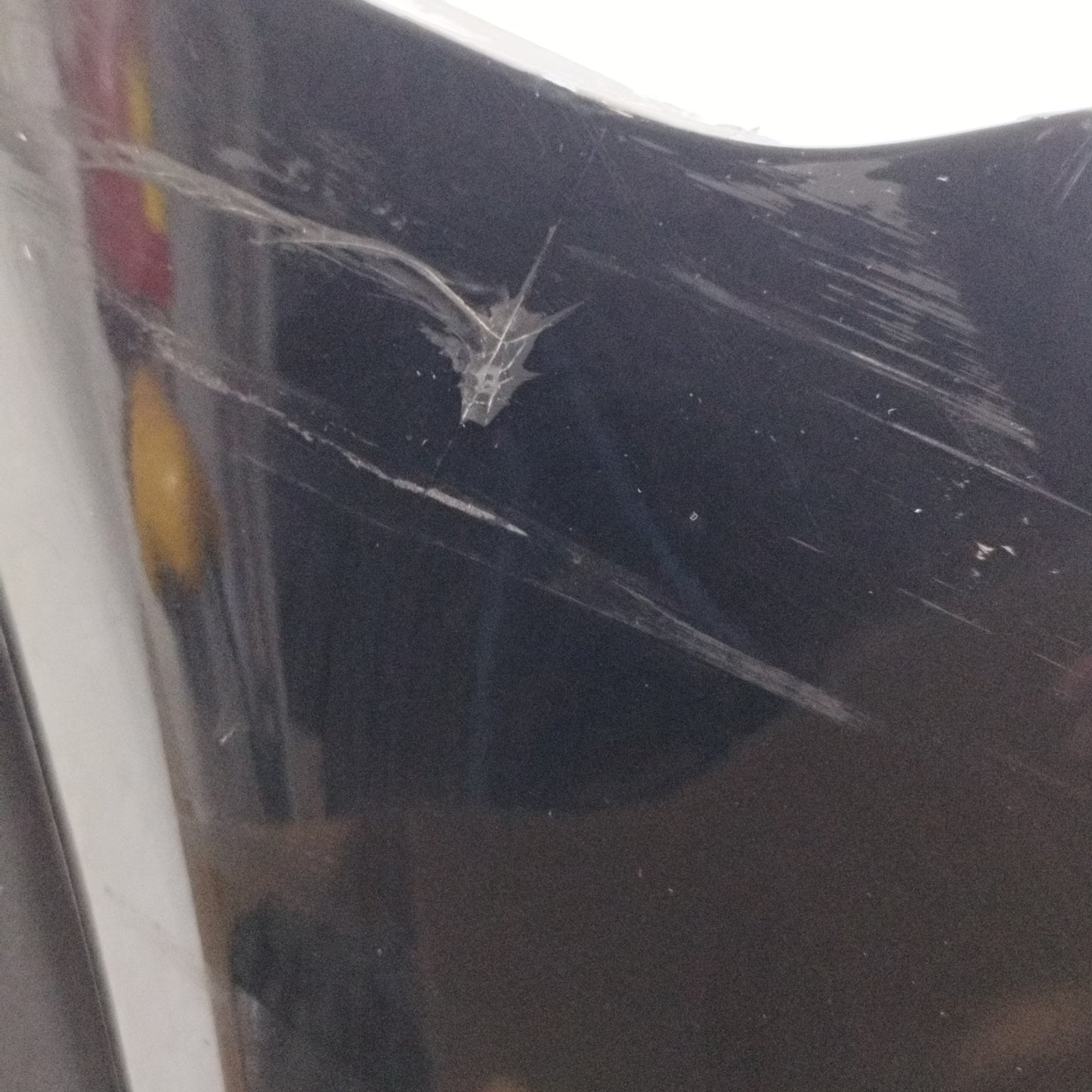 Black Front Bumper Chevrolet Captiva 2007 ecoAC10358