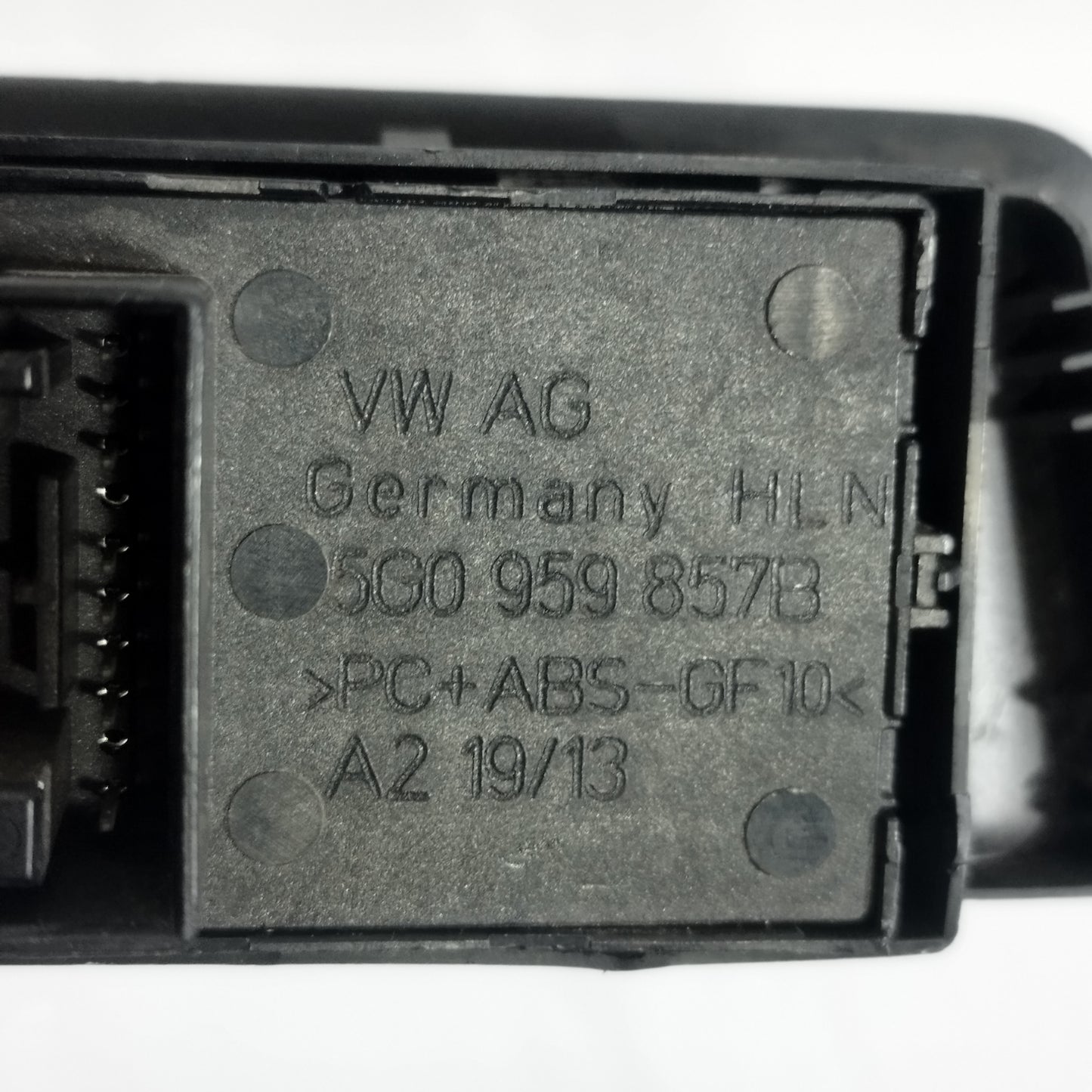 Pulsantiera alzacristalli anteriore sx Volkswagen Golf VII (SG) 2013-2017 cod: 5G0959858B ecoAC16473