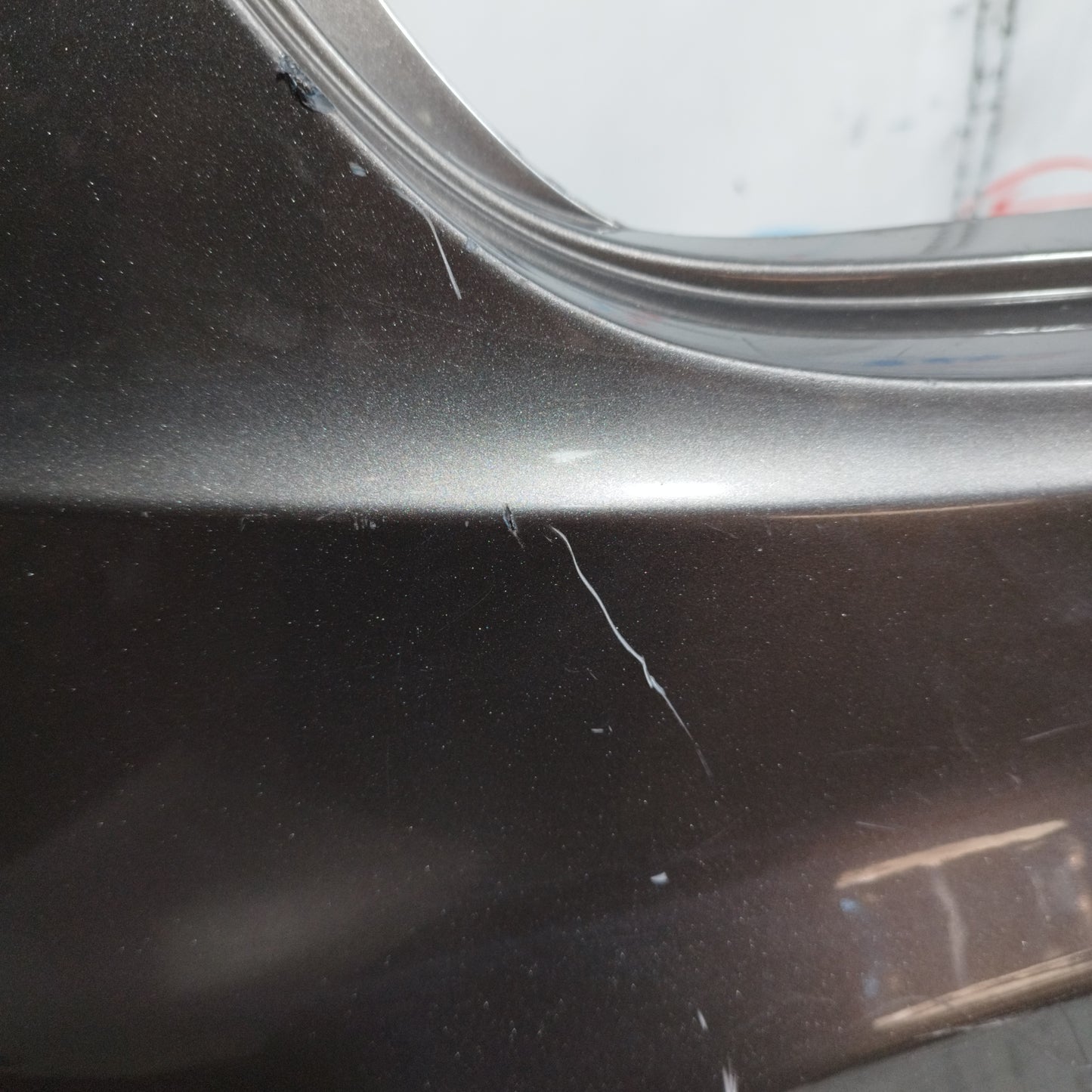 Rear bumper metallic bronze Fiat Bravo 2008 ecoAC9572