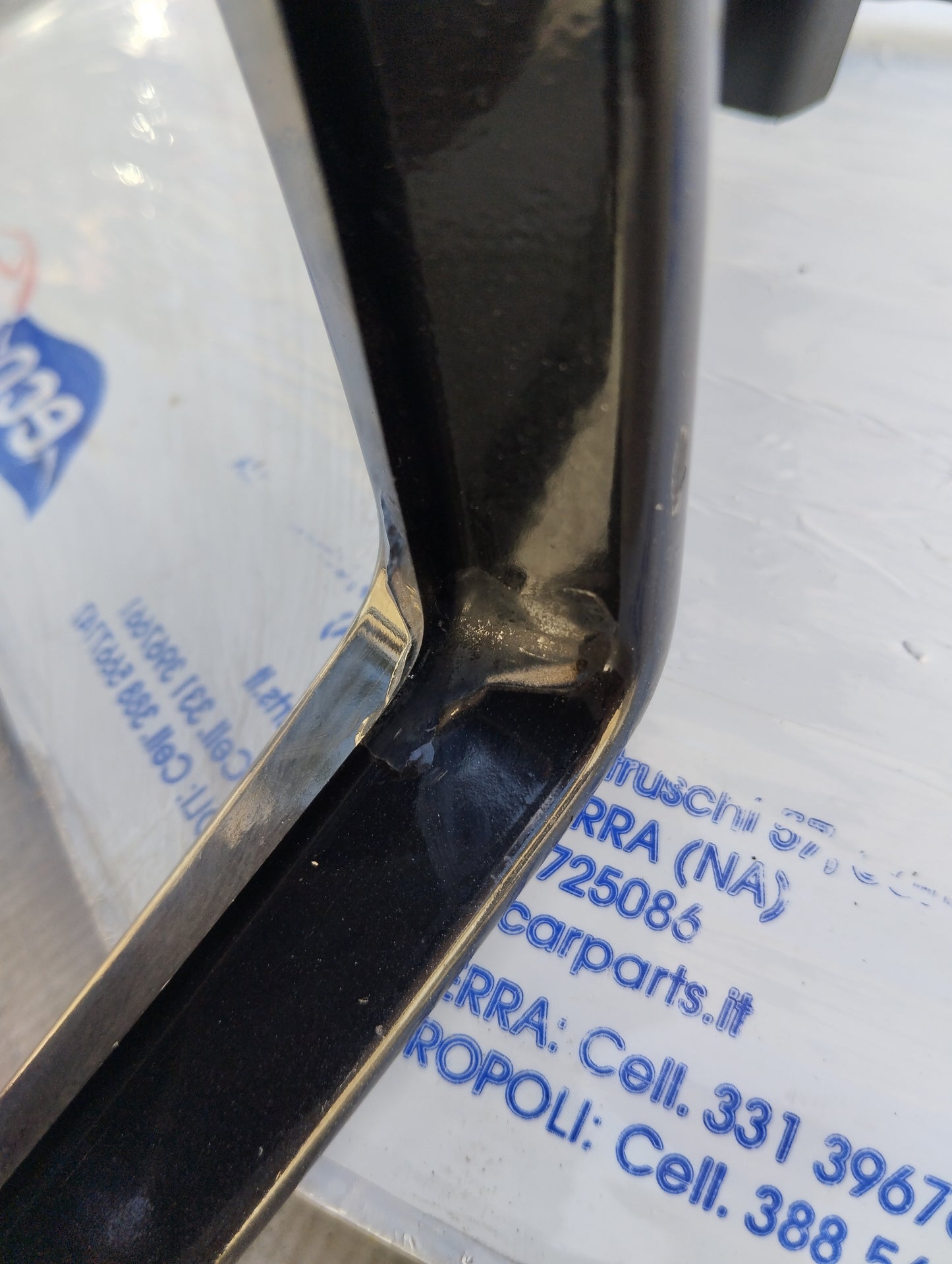 Schwarzer linker elektrischer Außenspiegel Audi A3 8P1 2004 9-adrig ecoAG5667