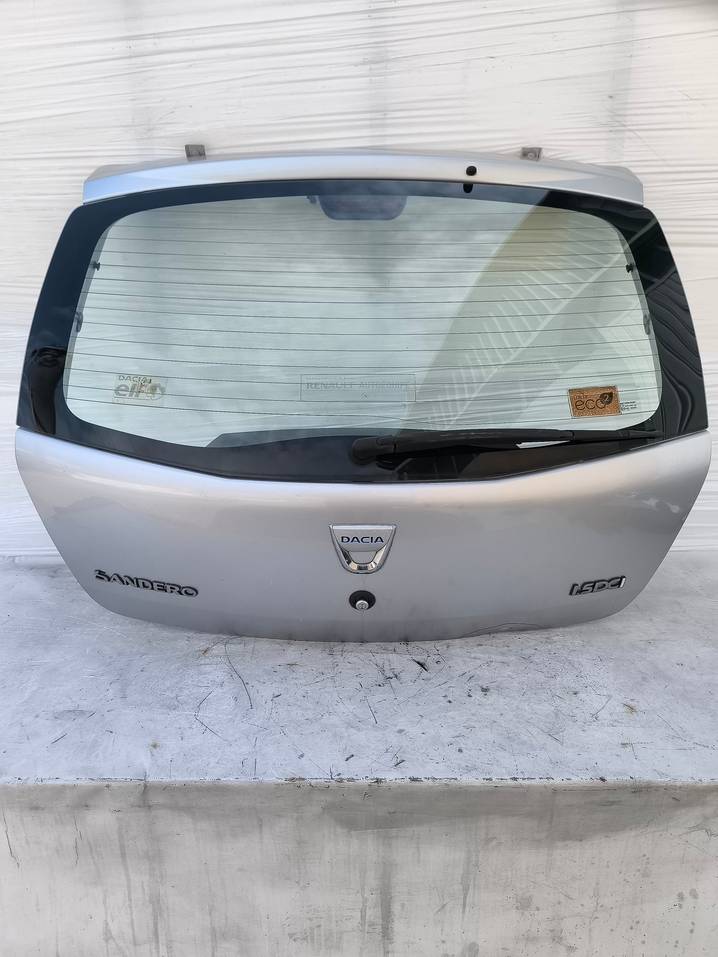 Portellone grigio argento Dacia Sandero I anno 2008-2012 ecoAG8022