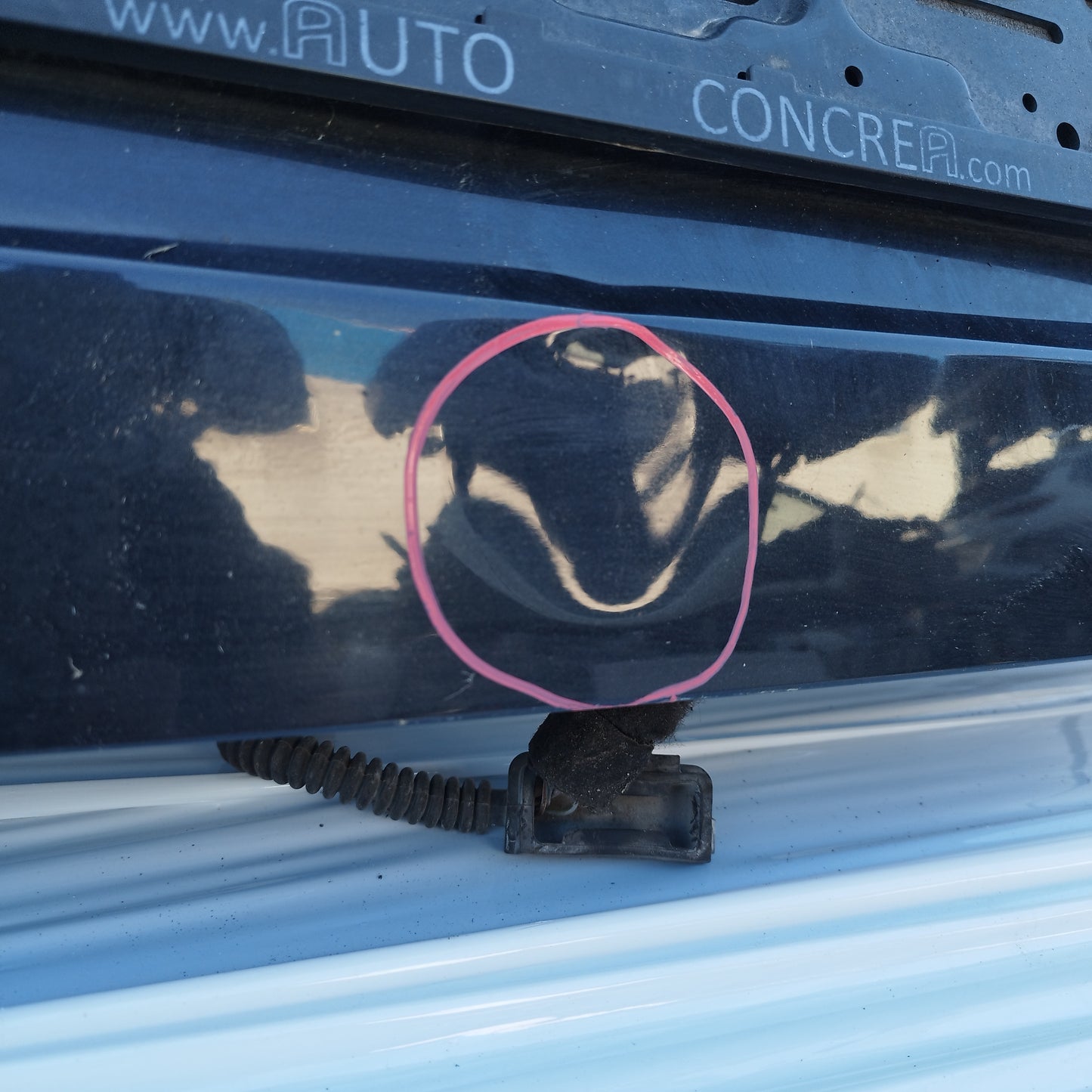 Baule nero Mini Cooper R53 Cabrio 2003 ecoAC15781