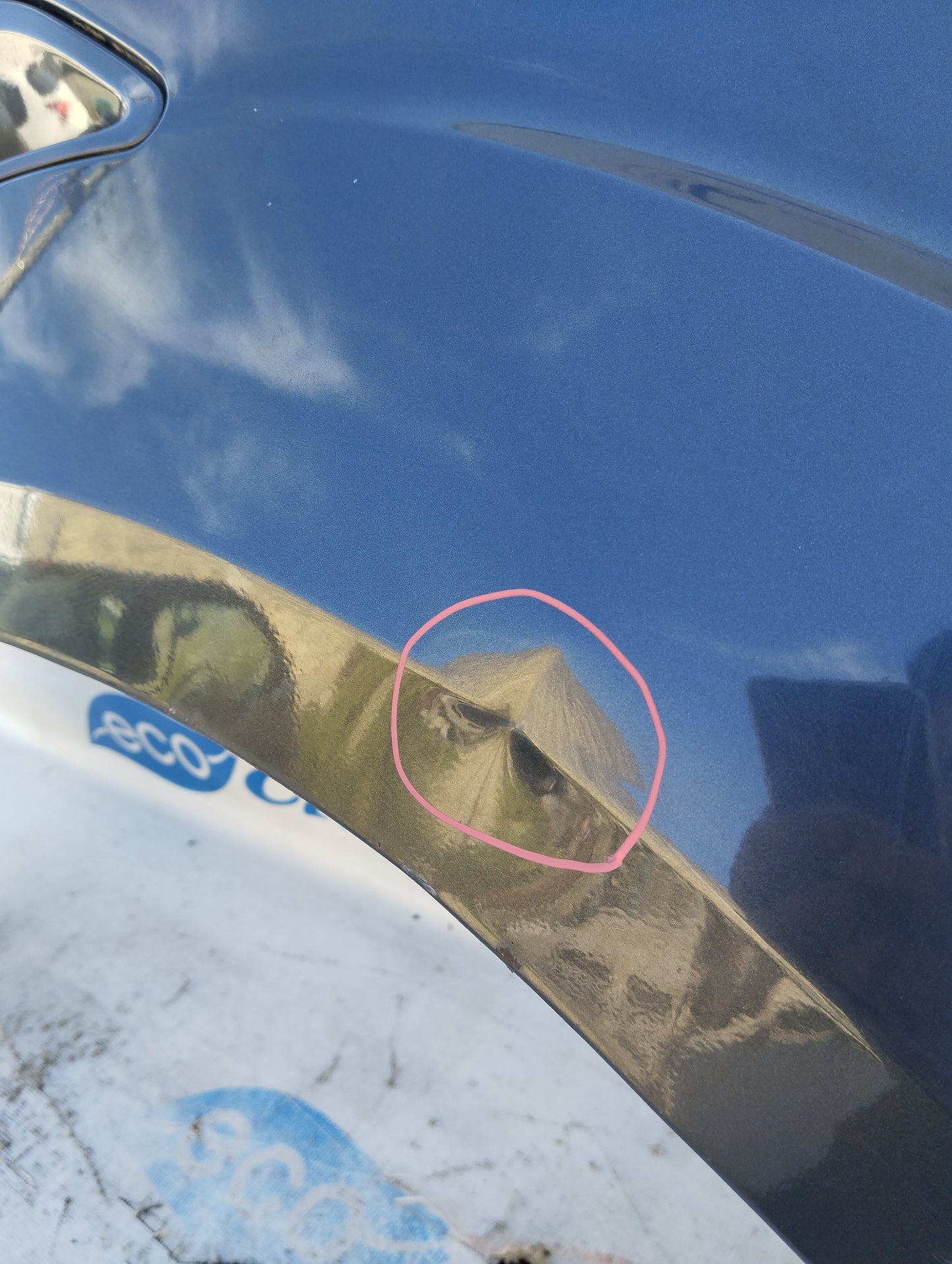 Gunmetal Grey Right Fender Ford S-Max 2007 ecoAG5321