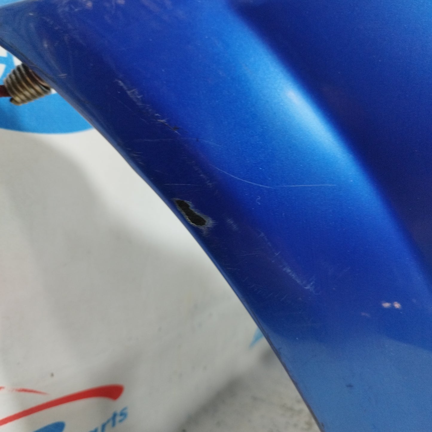 Paraurti posteriore blu elettrico Citroen C3 pluriel 2006 ecoAC9574