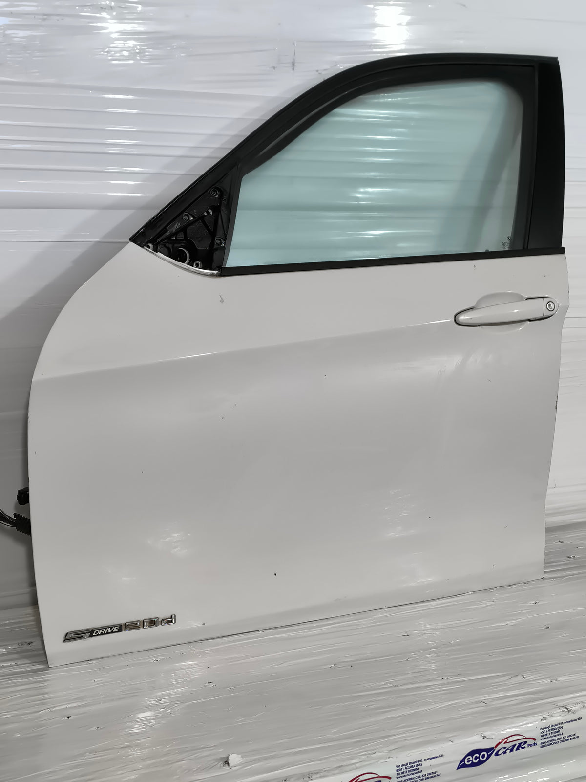 Sportello anteriore sx bianco Bmw X1 I serie E84 anno 2009-2015 ecoAG9823