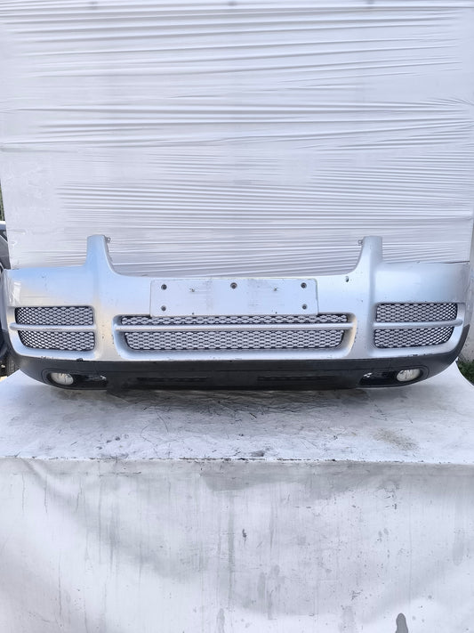 Paraurti anteriore Volkswagen Touareg anno 2007 grigio argento ecoAG8174