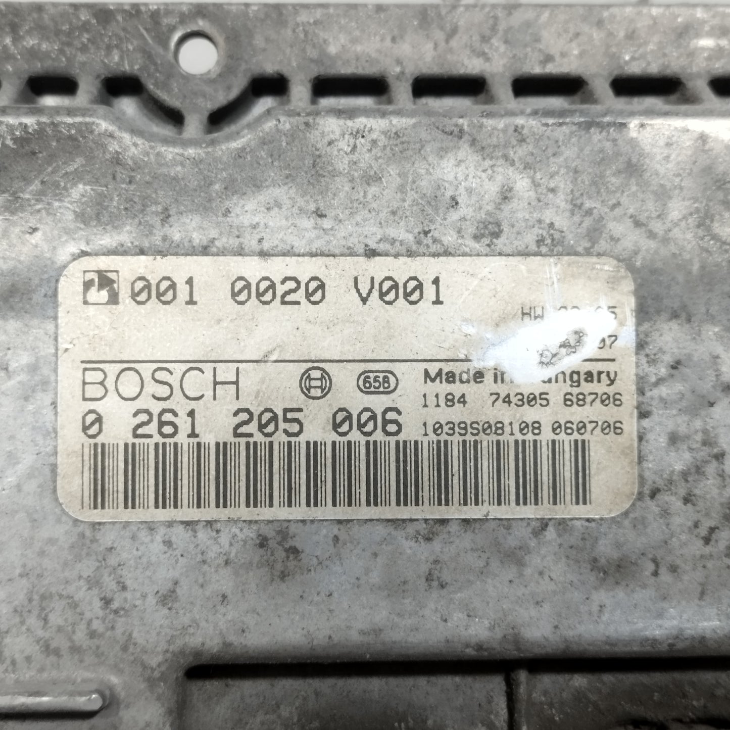 Kit accensione Smart Fortwo 450 0.7 B 1999-2007 cod: 0261205006 ecoAC16173