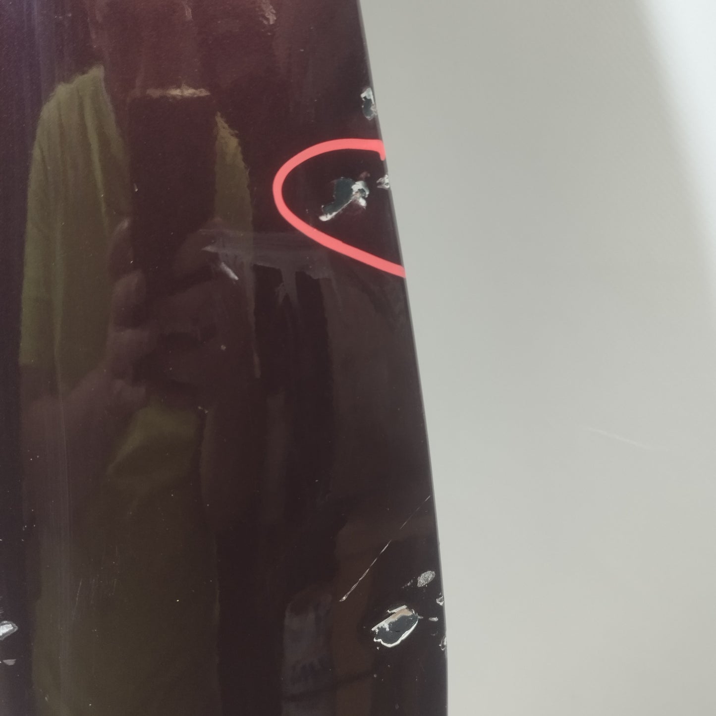 Ford Fiesta 2012 ecoAC12103 Burgunderrote Motorhaube