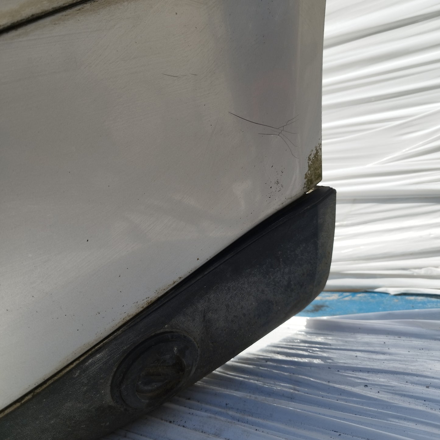 Paraurti posteriore grigio Volkswagen Golf IV Cabrio (1E7) 1998-2002 ecoDM142