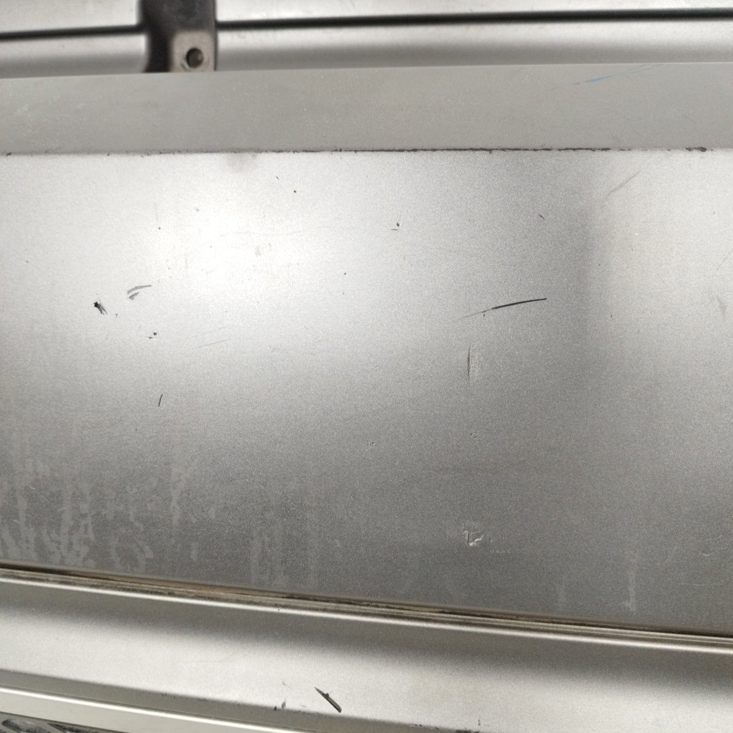 Smart Fortwo 451 Facelift 2010 ecoAC8706 Silbergraue Heckstoßstange