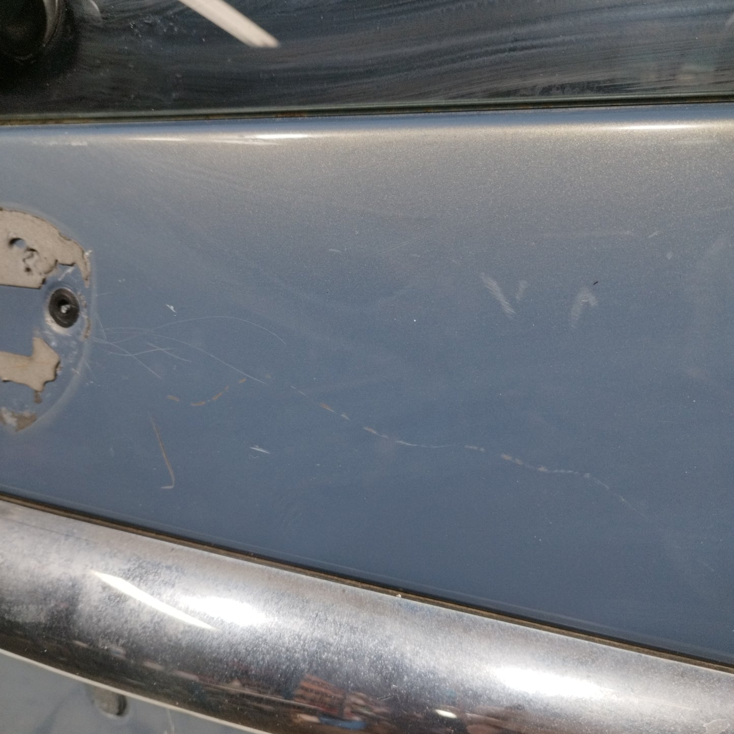 Portellone posteriore celeste metallizzato Lancia Musa 2005 ecoAC10445