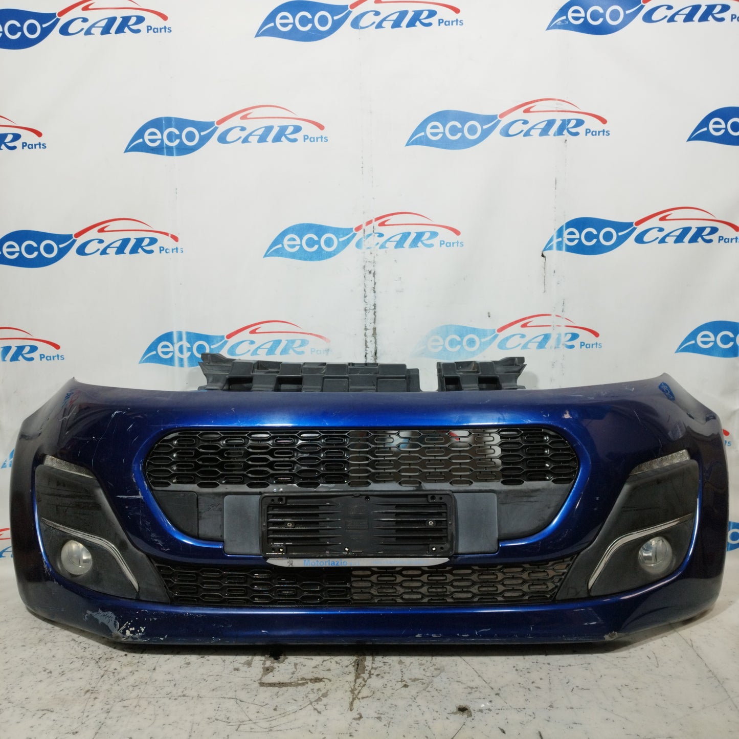Blue front bumper Peugeot 107 2012 ecoAC10359