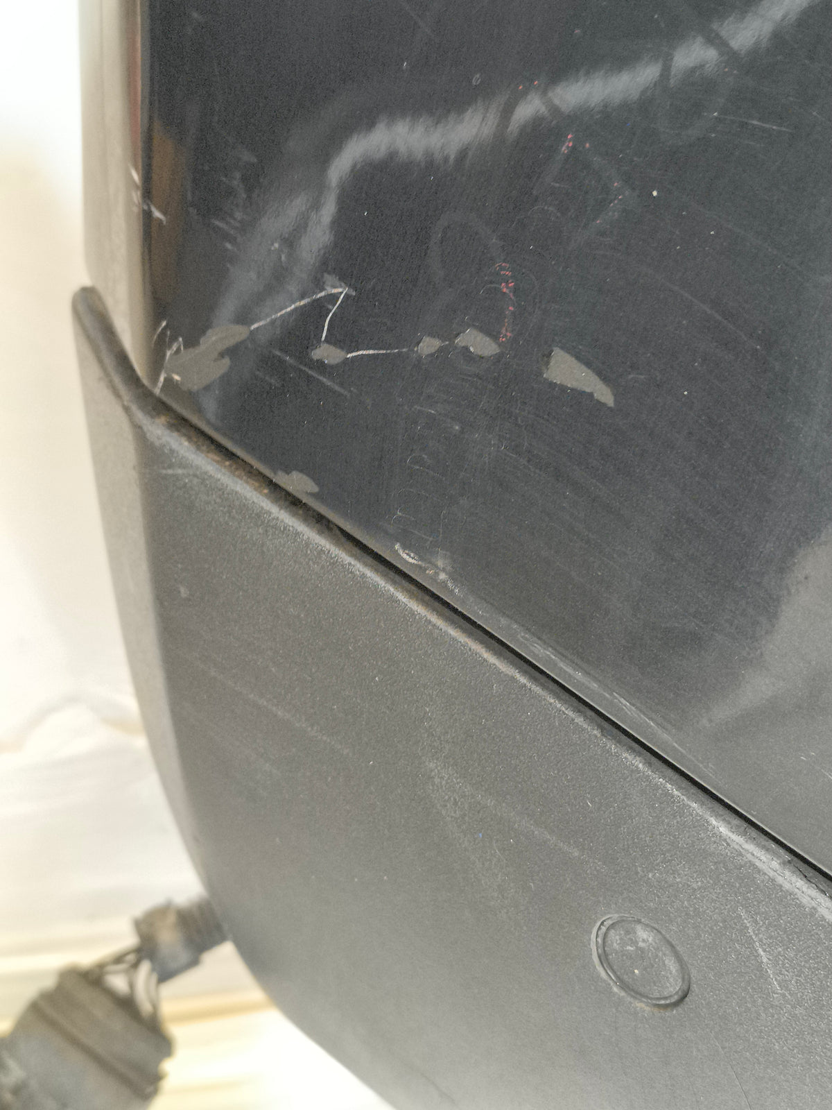Paraurti anteriore nero Volkswagen Touareg I (7L) anno 2002-2006 ecoAG9836