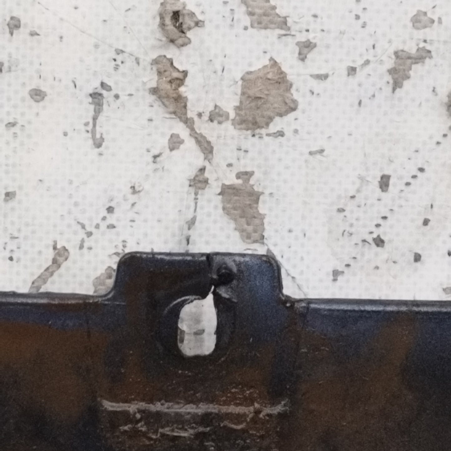 Dunkelgraue Heckstoßstange Renault Clio 2010 ecoAC10356