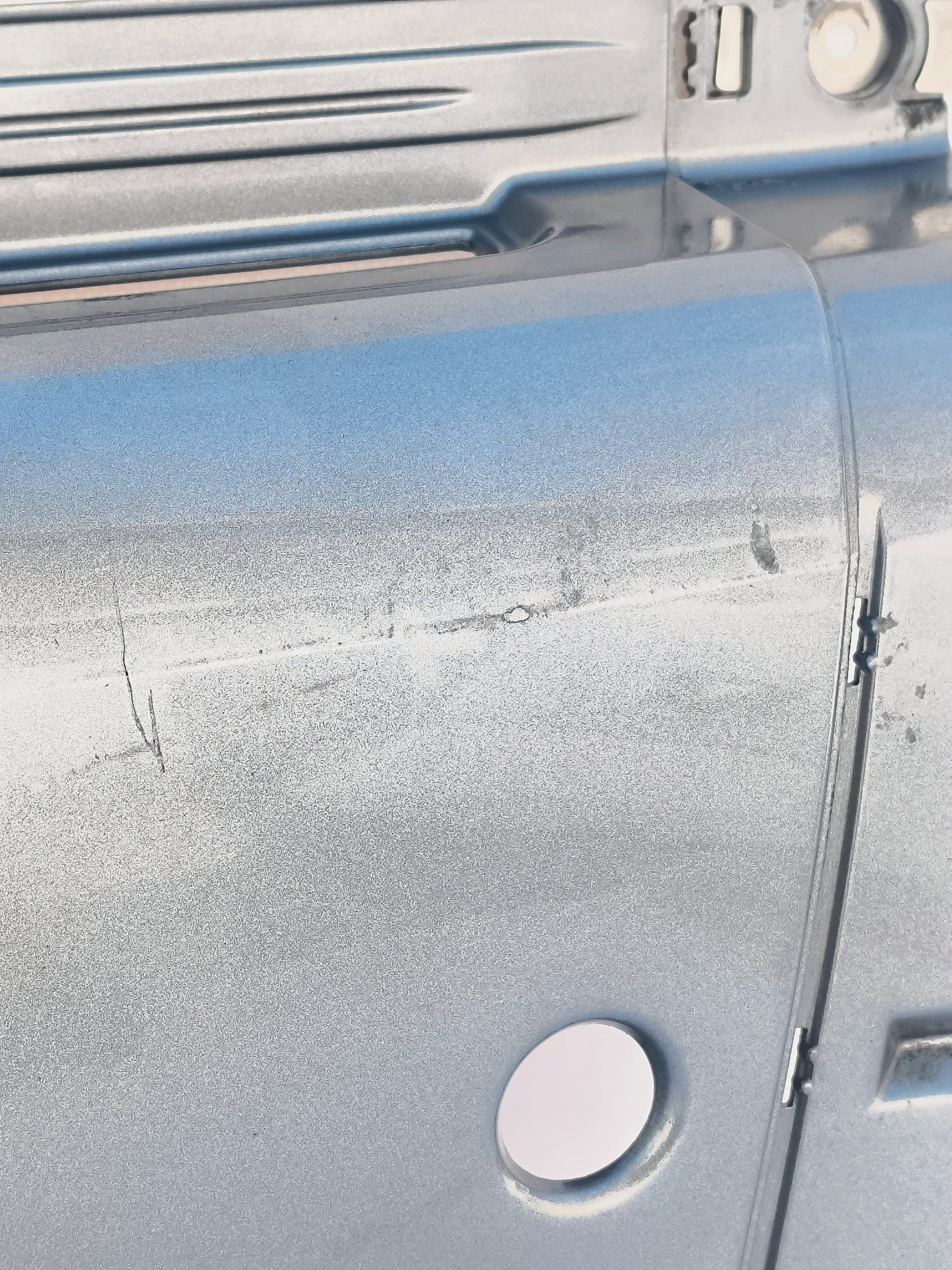 Dark grey centre rear bumper Smart 450 ecoAG6429