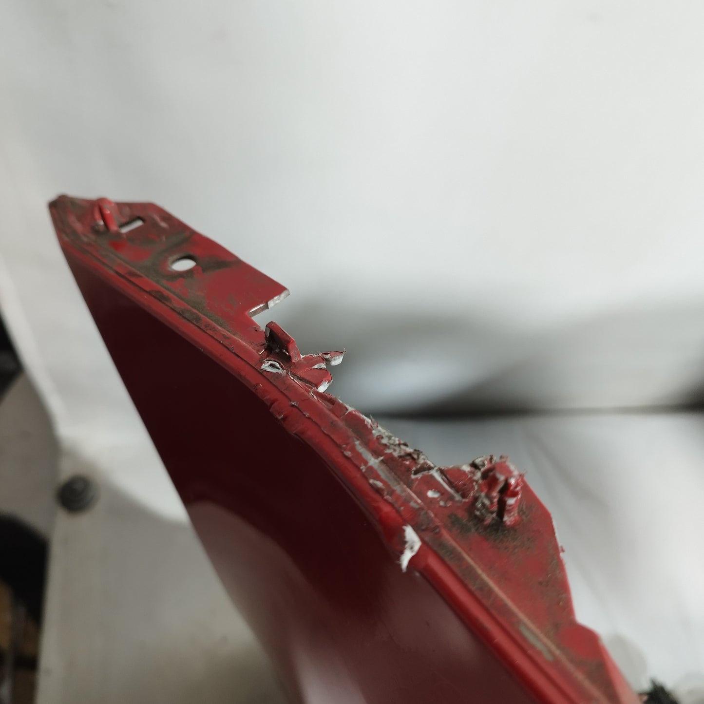 Paraurti anteriore rosso Skoda Fabia 2008 ecoAC15033